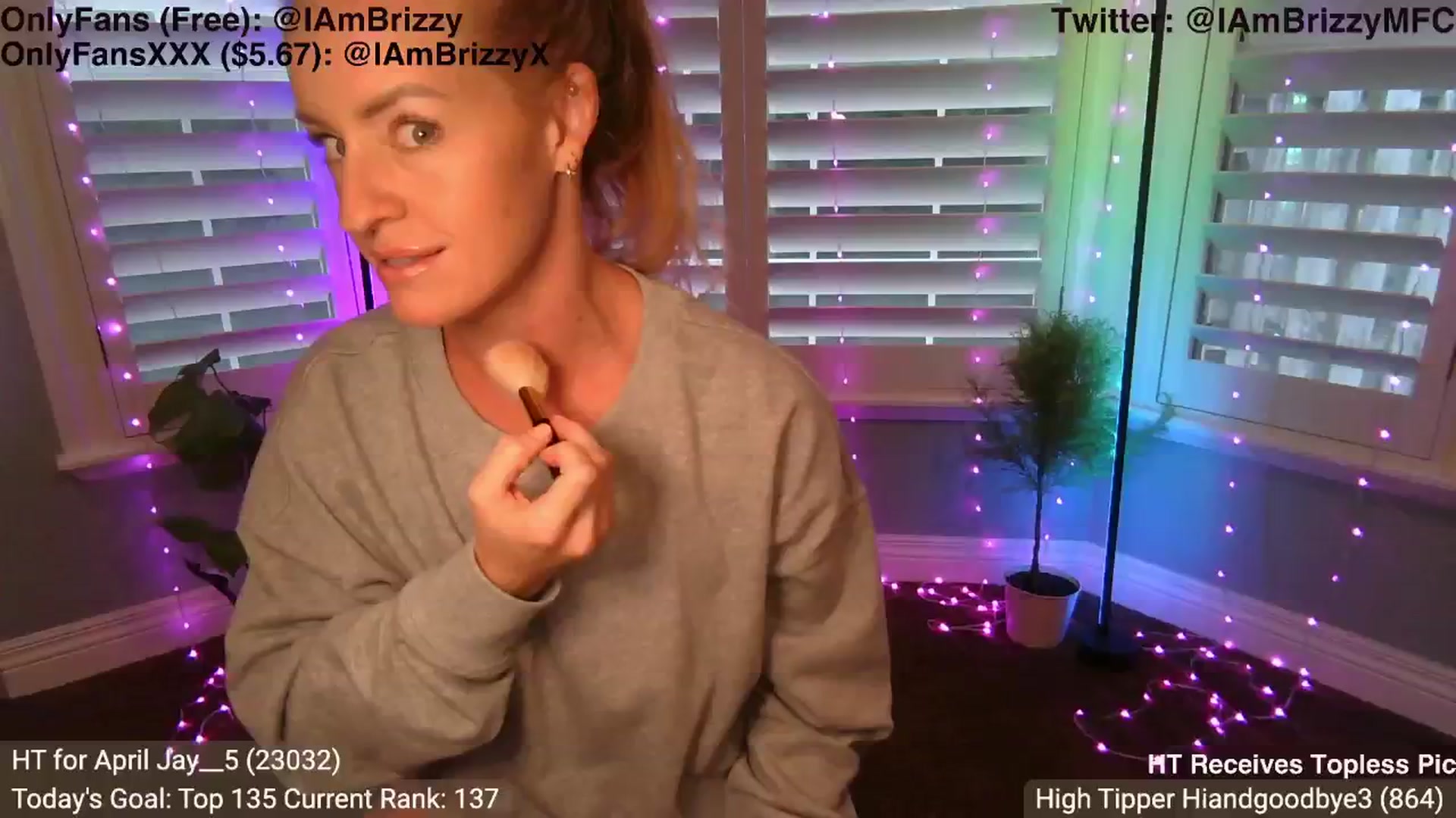 Gallery image thumbnail from Brizzy's myfreecams stream on, 04/30/2024, 24:12 image 10 of 20