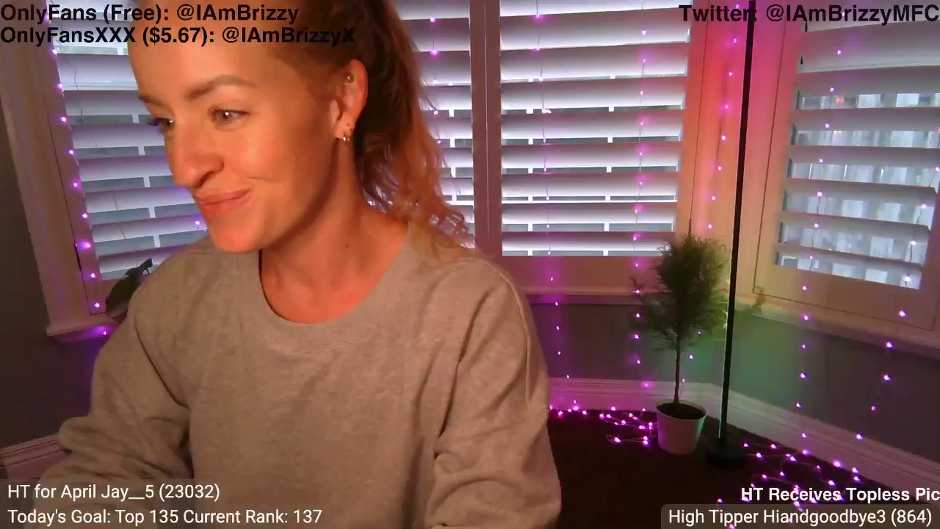 Gallery image thumbnail from Brizzy's myfreecams stream on, 04/30/2024, 24:12 image 17 of 20