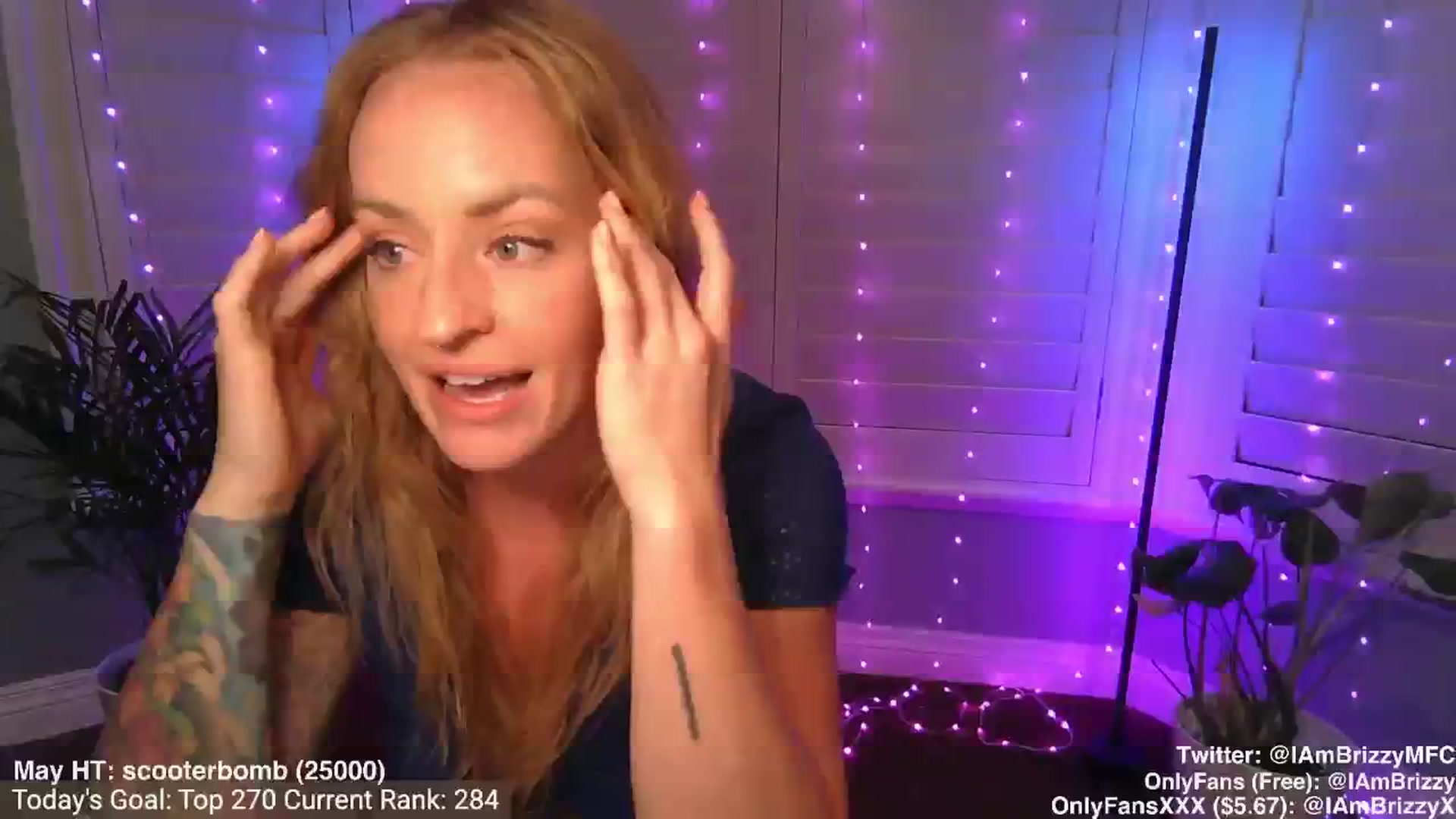 Gallery image thumbnail from Brizzy's myfreecams stream on, 05/09/2024, 03:55 image 15 of 20