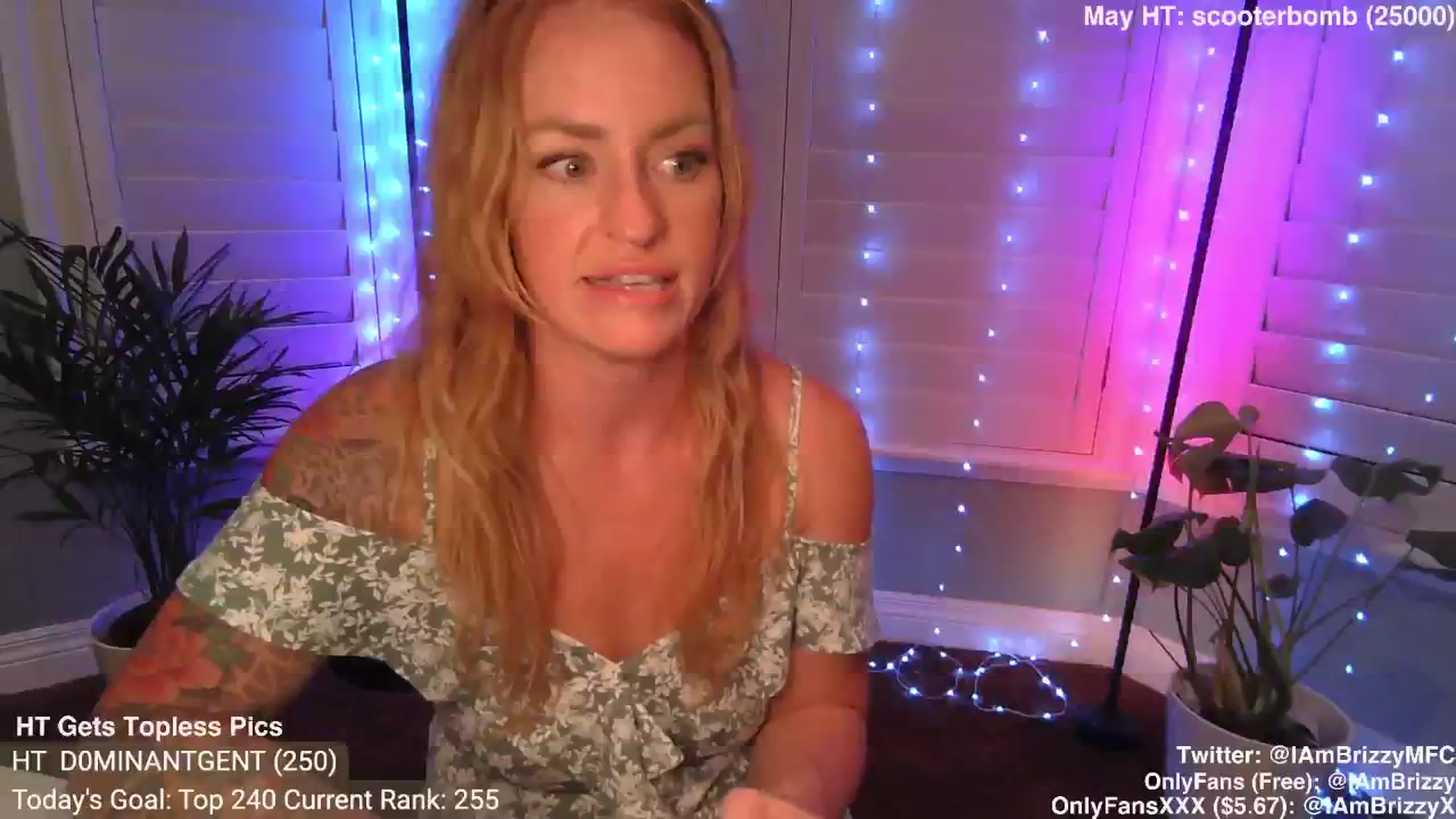 Gallery image thumbnail from Brizzy's myfreecams stream on, 05/11/2024, 03:50 image 17 of 20