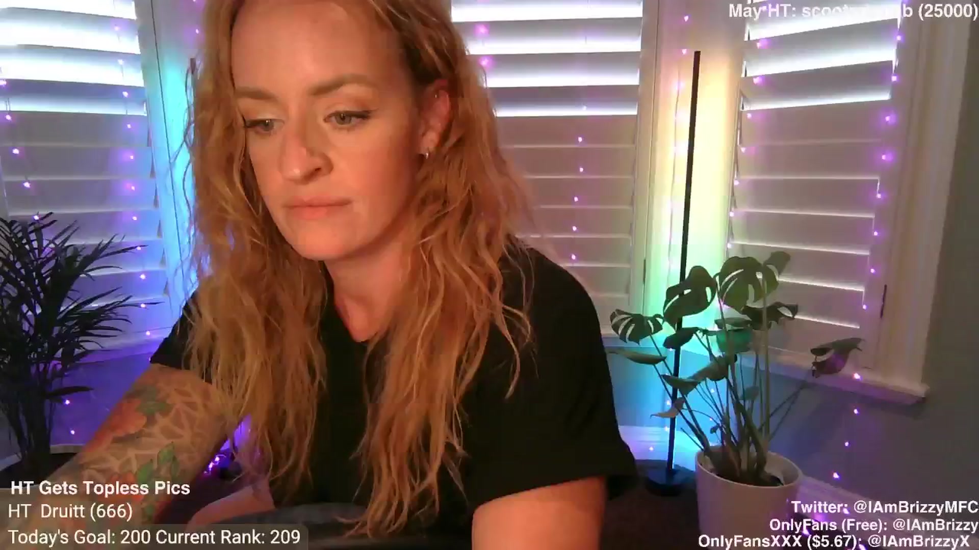 Gallery image thumbnail from Brizzy's myfreecams stream on, 05/22/2024, 24:09 image 20 of 20