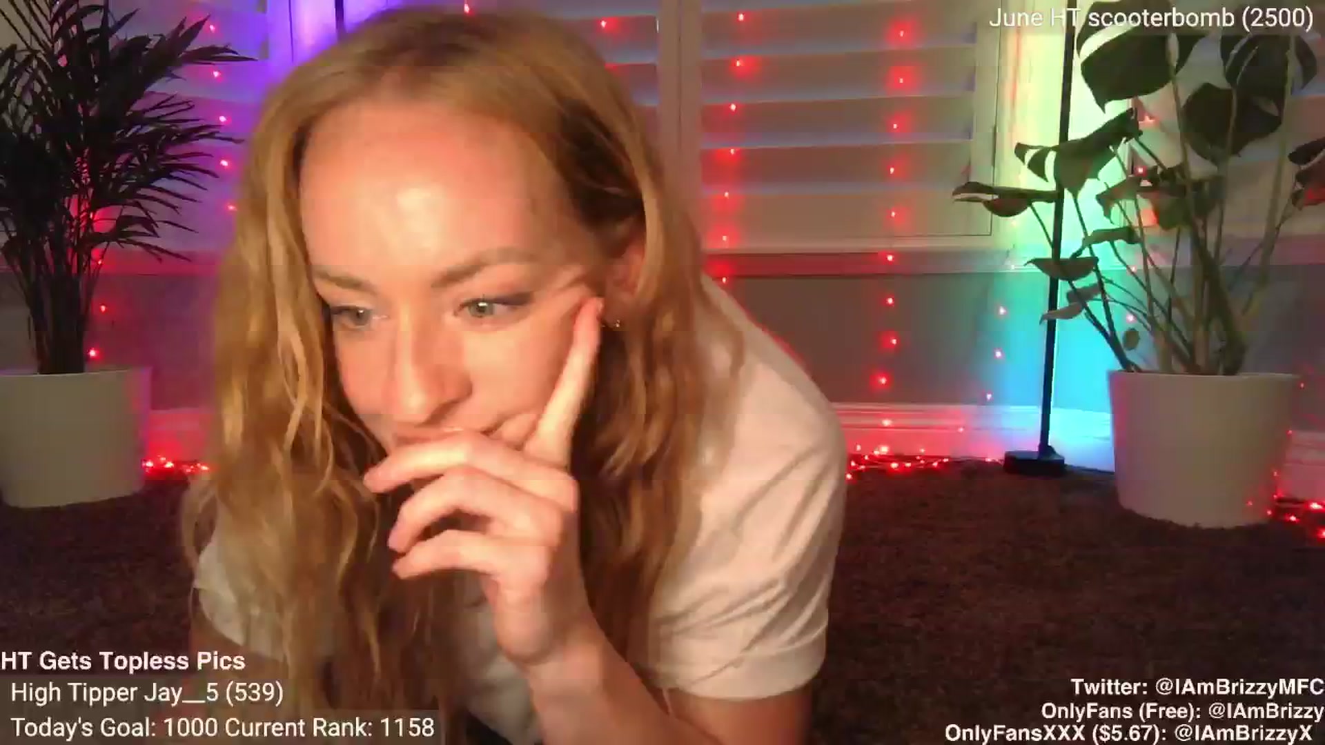 Gallery image thumbnail from Brizzy's myfreecams stream on, 06/06/2024, 04:26 image 8 of 20