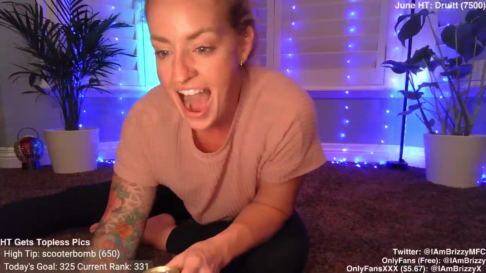 Gallery image thumbnail from Brizzy's myfreecams stream on, 06/12/2024, 04:10 image 20 of 20