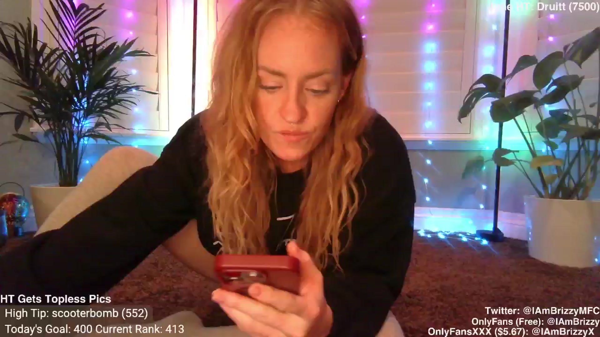 Gallery image thumbnail from Brizzy's myfreecams stream on, 06/16/2024, 04:26 image 16 of 20