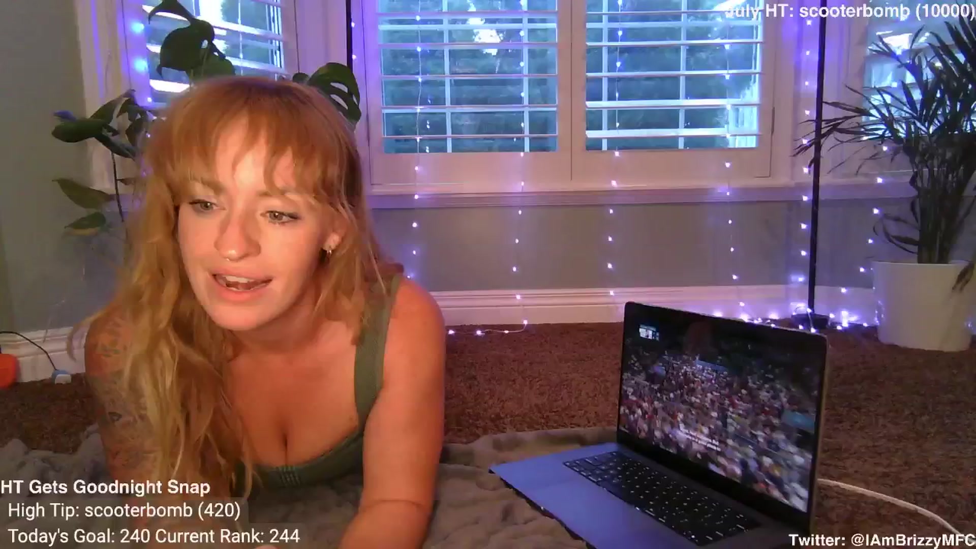 Gallery image thumbnail from Brizzy's myfreecams stream on, 07/30/2024, 02:24 image 14 of 20