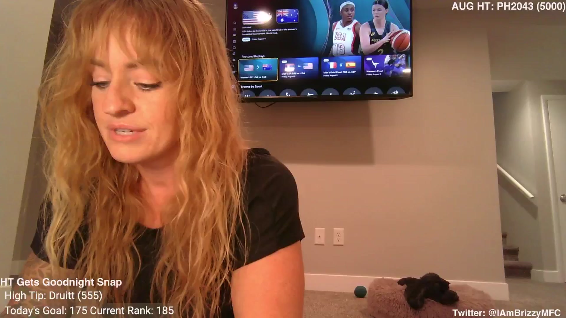 Gallery image thumbnail from Brizzy's myfreecams stream on, 08/10/2024, 03:53 image 4 of 20