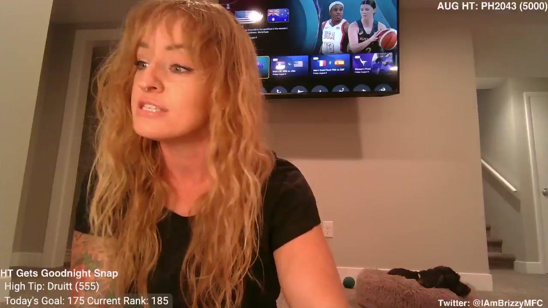 Gallery image thumbnail from Brizzy's myfreecams stream on, 08/10/2024, 03:53 image 2 of 20