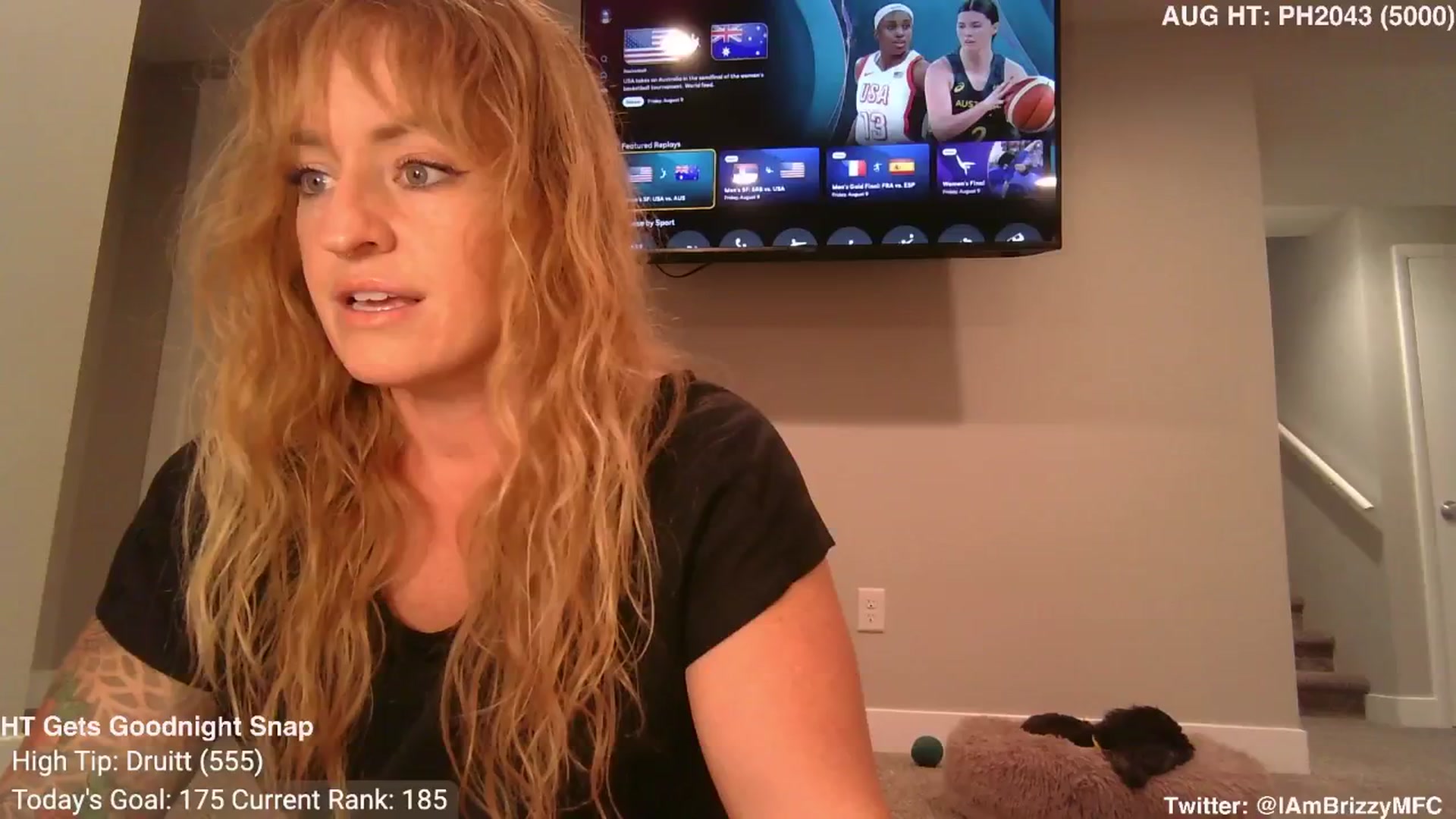 Gallery image thumbnail from Brizzy's myfreecams stream on, 08/10/2024, 03:53 image 3 of 20
