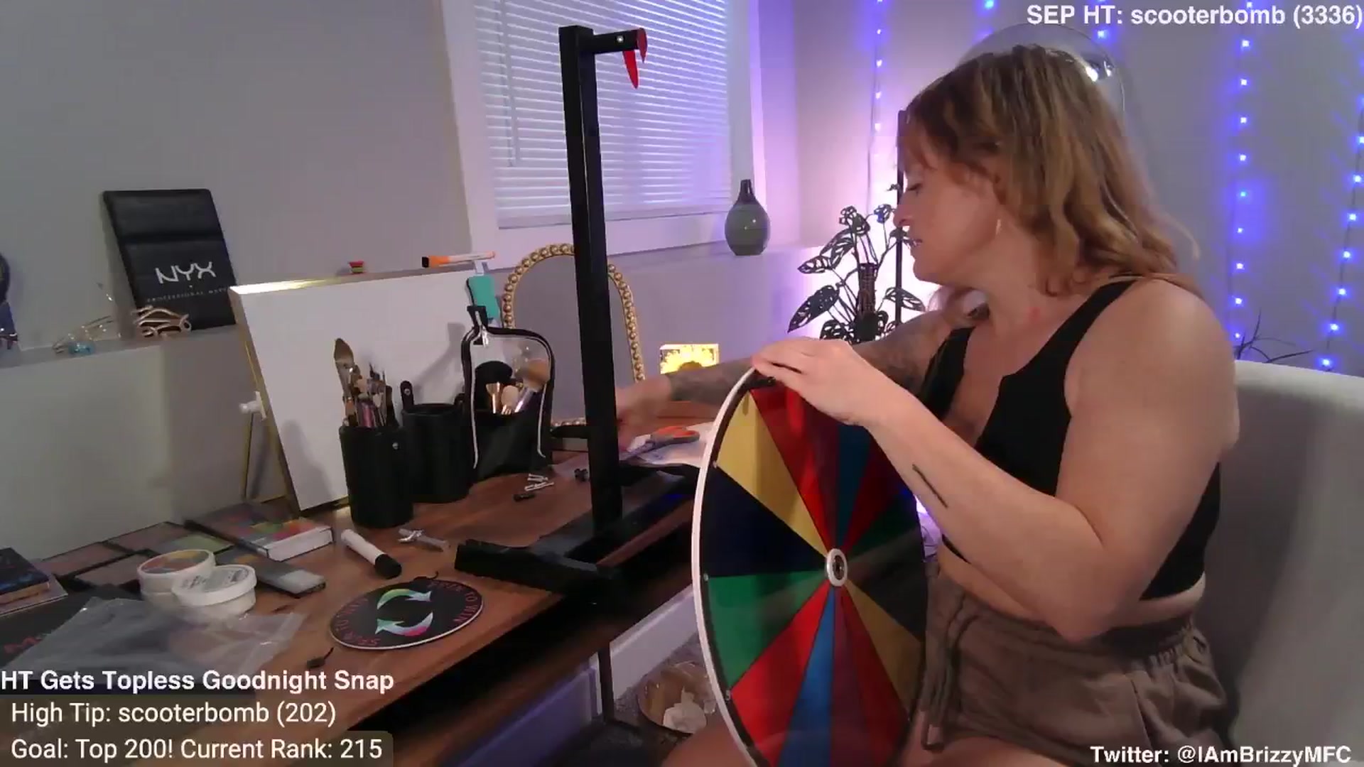 Gallery image thumbnail from Brizzy's myfreecams stream on, 09/29/2024, 18:33 image 6 of 20