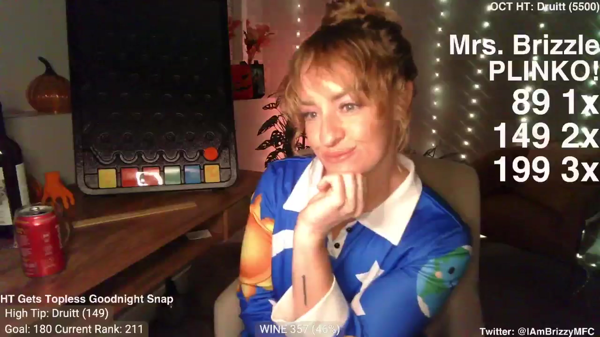 Gallery image thumbnail from Brizzy's myfreecams stream on, 10/04/2024, 03:59 image 16 of 20