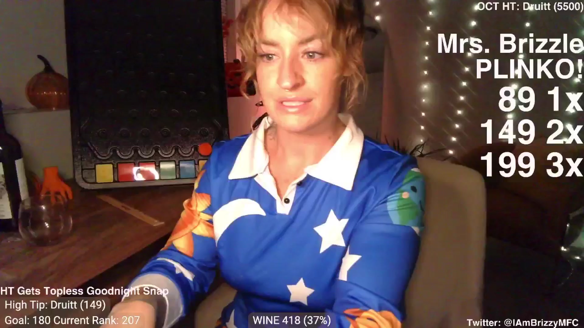 Gallery image thumbnail from Brizzy's myfreecams stream on, 10/04/2024, 03:59 image 3 of 20