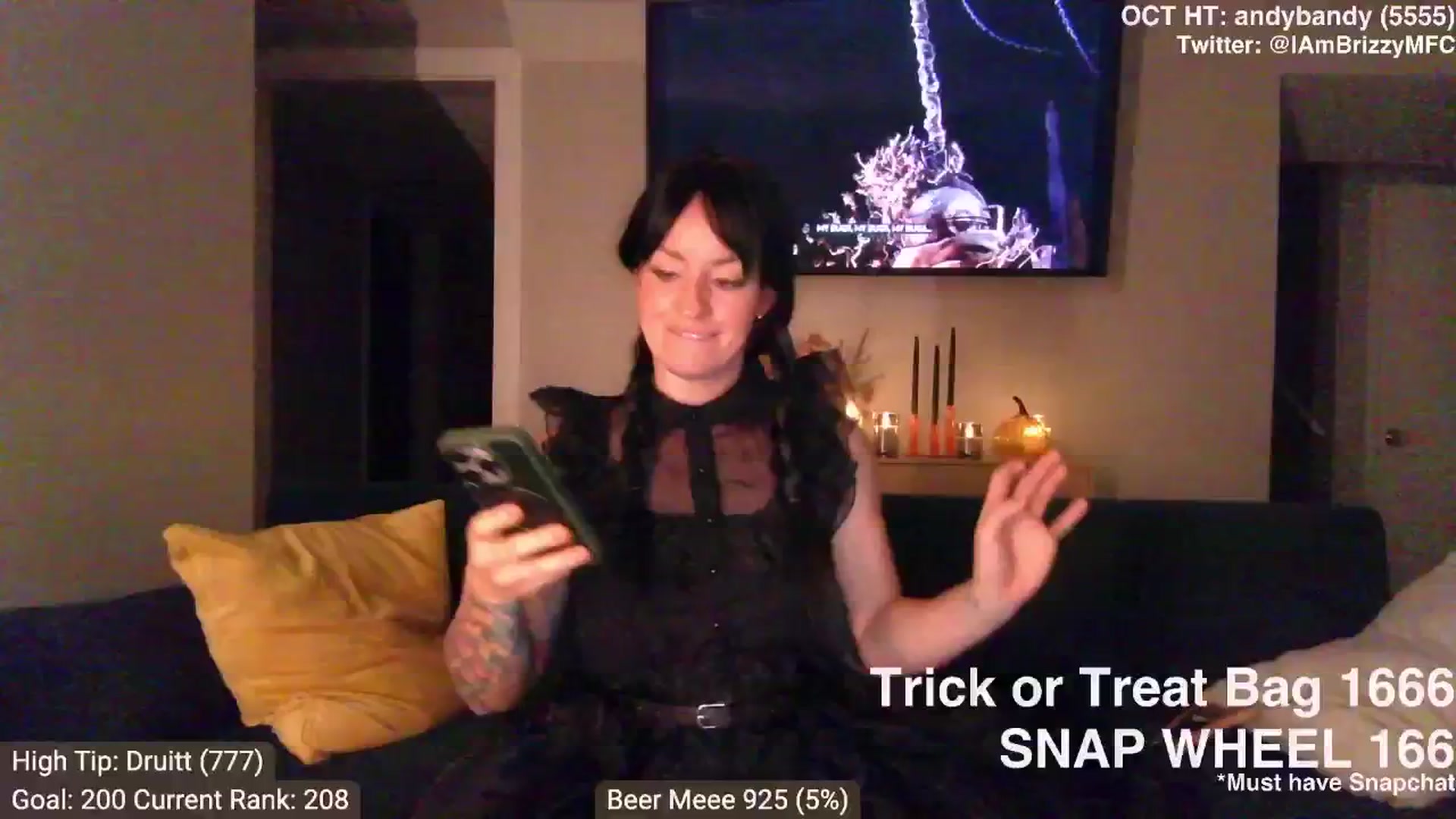 Gallery image thumbnail from Brizzy's myfreecams stream on, 10/19/2024, 03:53 image 10 of 20