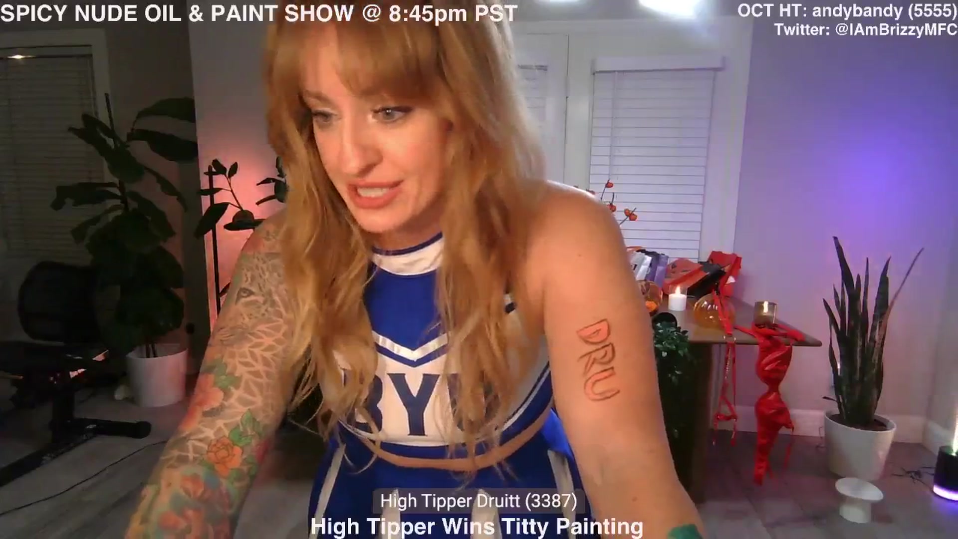 Gallery image thumbnail from Brizzy's myfreecams stream on, 10/26/2024, 04:00 image 7 of 20