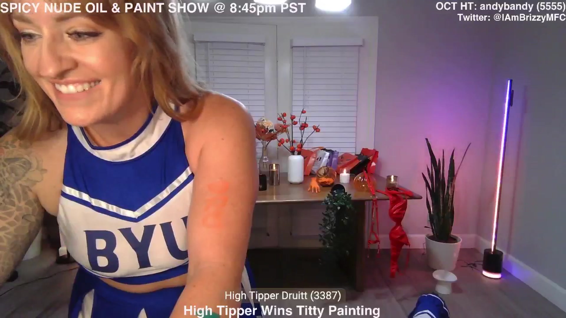 Gallery image thumbnail from Brizzy's myfreecams stream on, 10/26/2024, 04:00 image 5 of 20