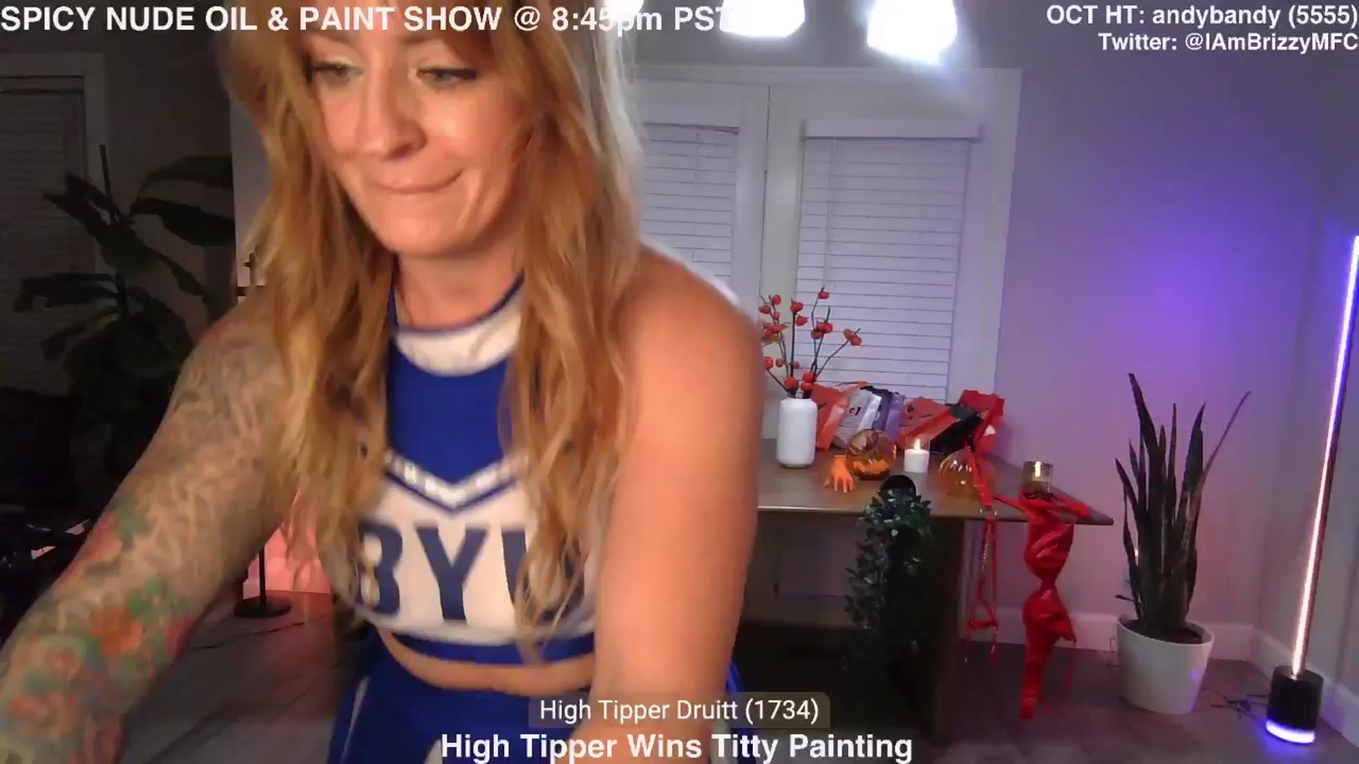 Gallery image thumbnail from Brizzy's myfreecams stream on, 10/26/2024, 04:00 image 1 of 20