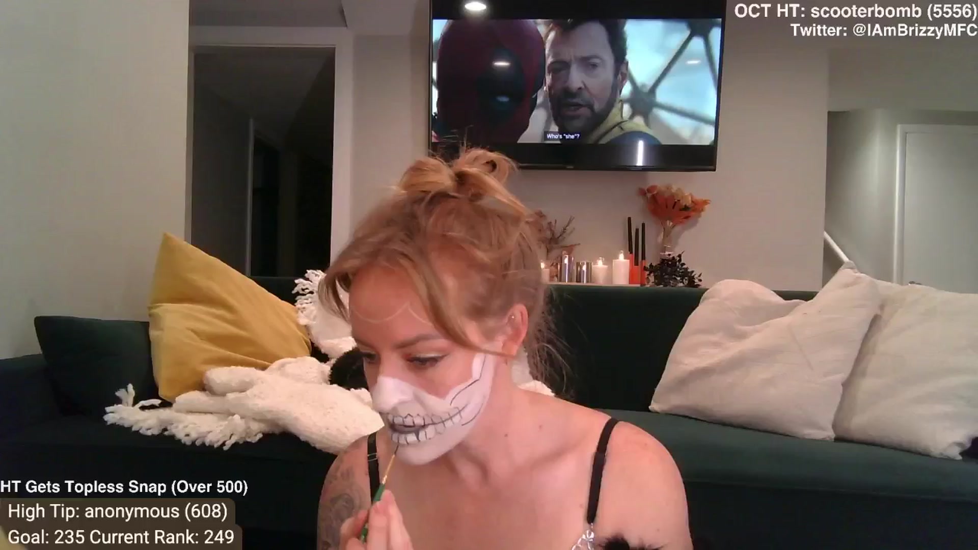 Gallery image thumbnail from Brizzy's myfreecams stream on, 10/27/2024, 19:27 image 7 of 20