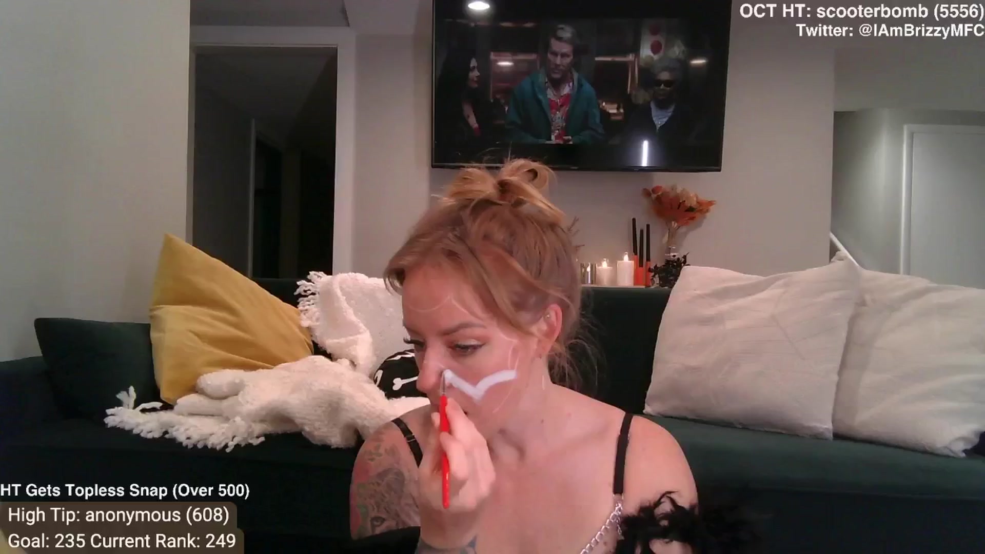 Gallery image thumbnail from Brizzy's myfreecams stream on, 10/27/2024, 19:27 image 4 of 20