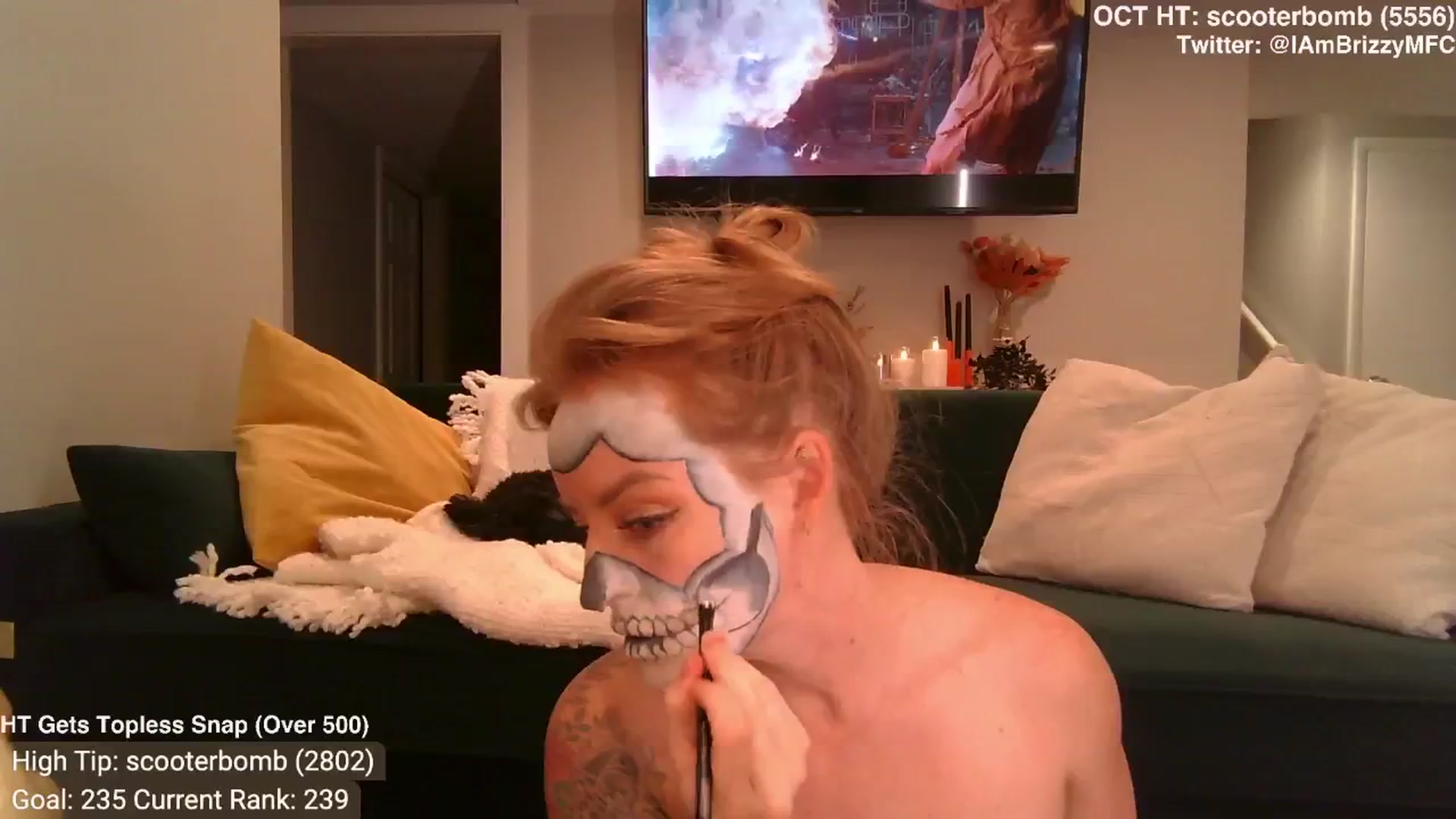 Gallery image thumbnail from Brizzy's myfreecams stream on, 10/27/2024, 19:27 image 12 of 20