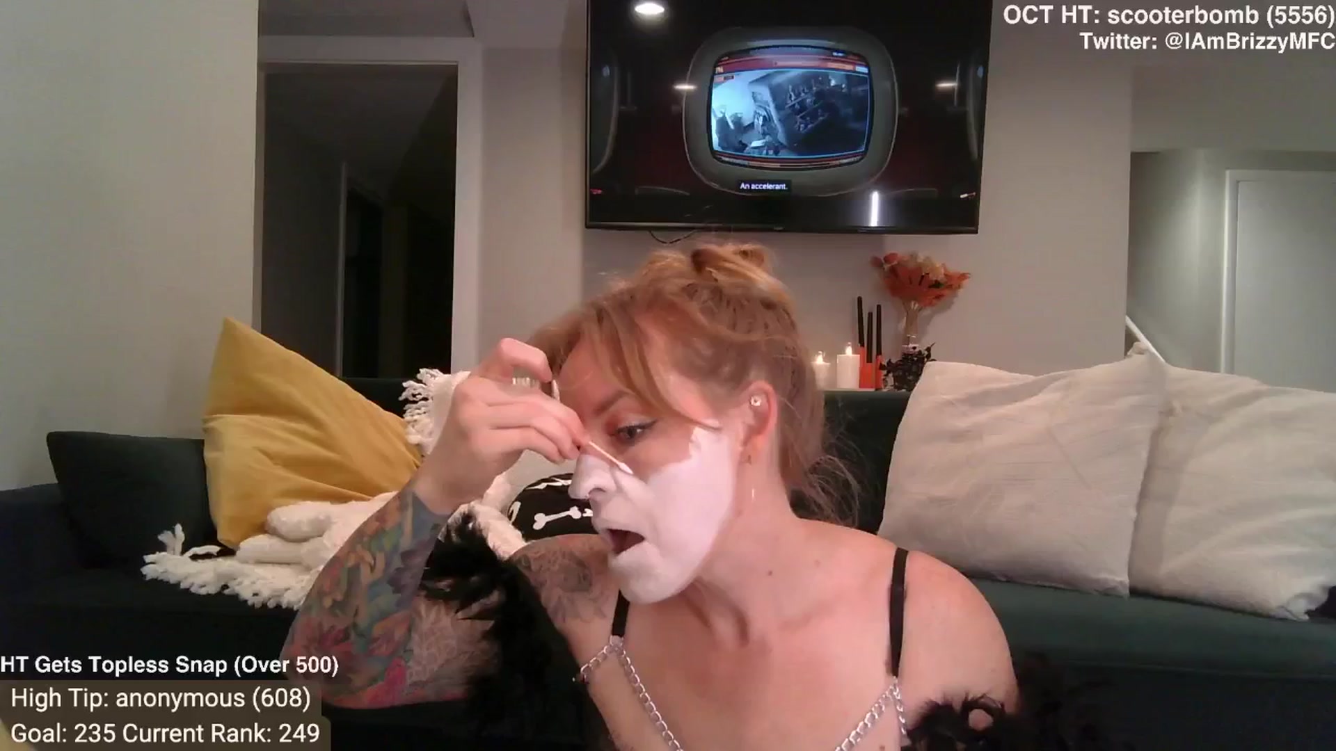 Gallery image thumbnail from Brizzy's myfreecams stream on, 10/27/2024, 19:27 image 5 of 20