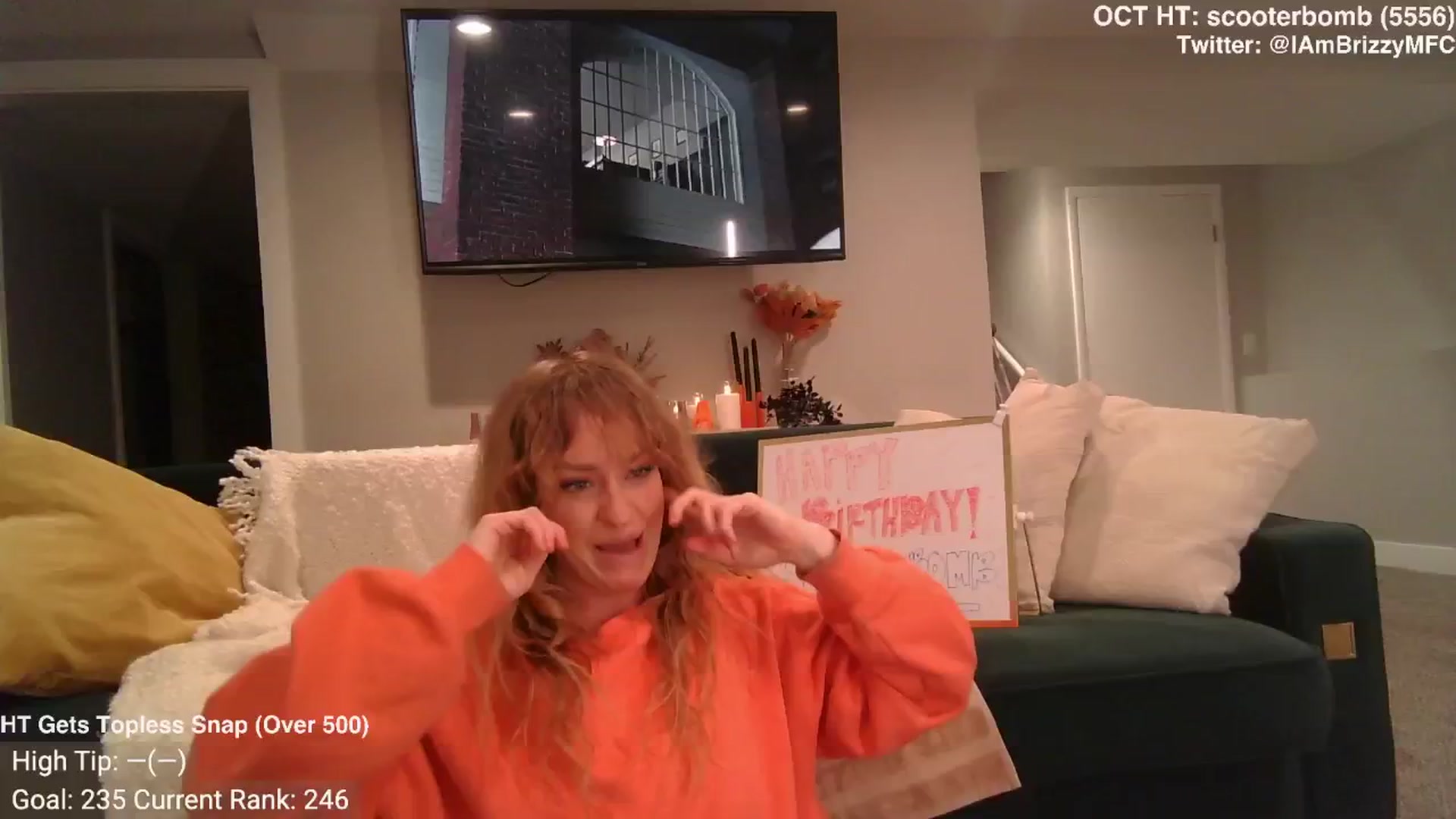 Gallery image thumbnail from Brizzy's myfreecams stream on, 10/30/2024, 02:00 image 10 of 20