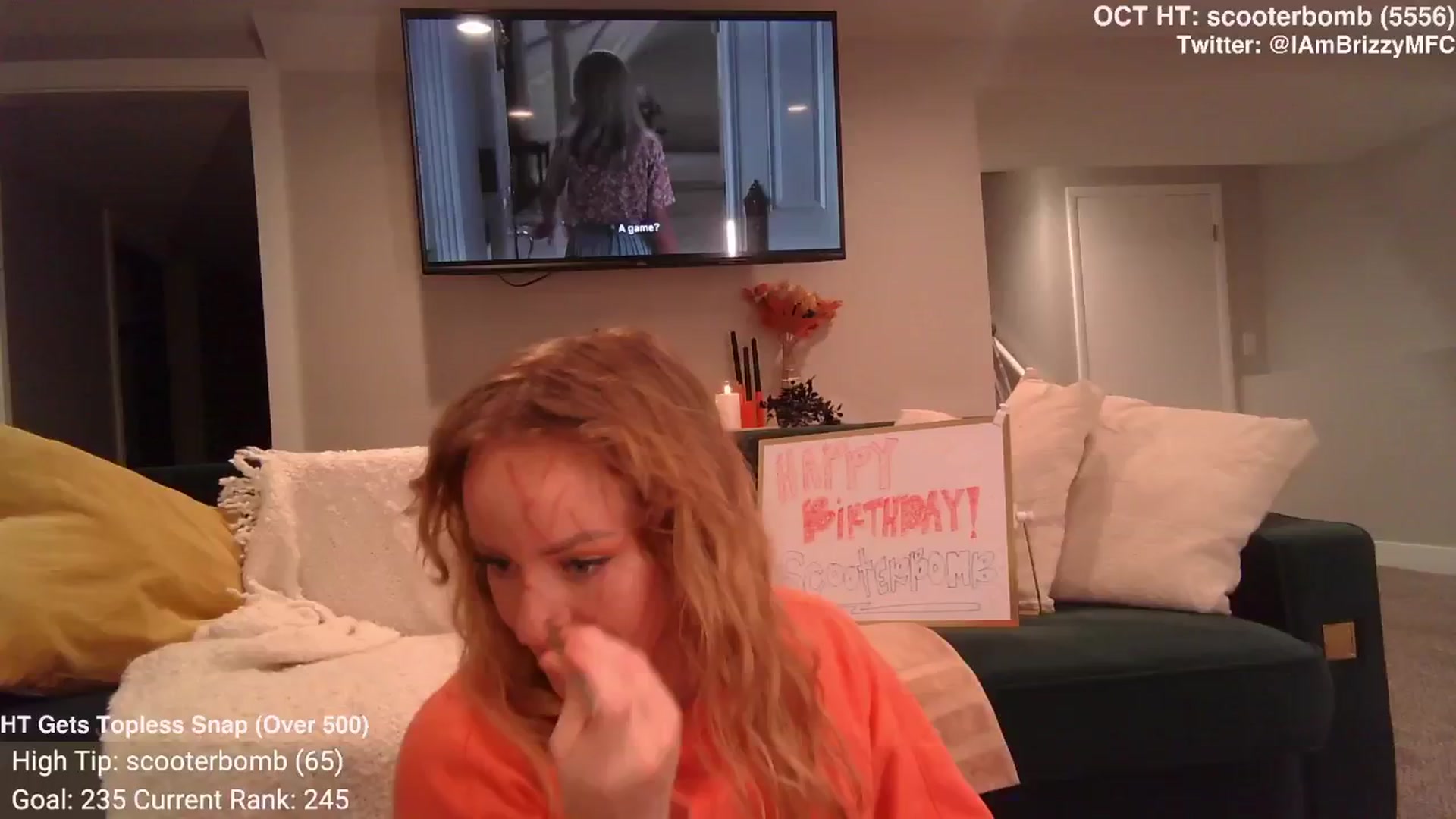 Gallery image thumbnail from Brizzy's myfreecams stream on, 10/30/2024, 02:00 image 16 of 20