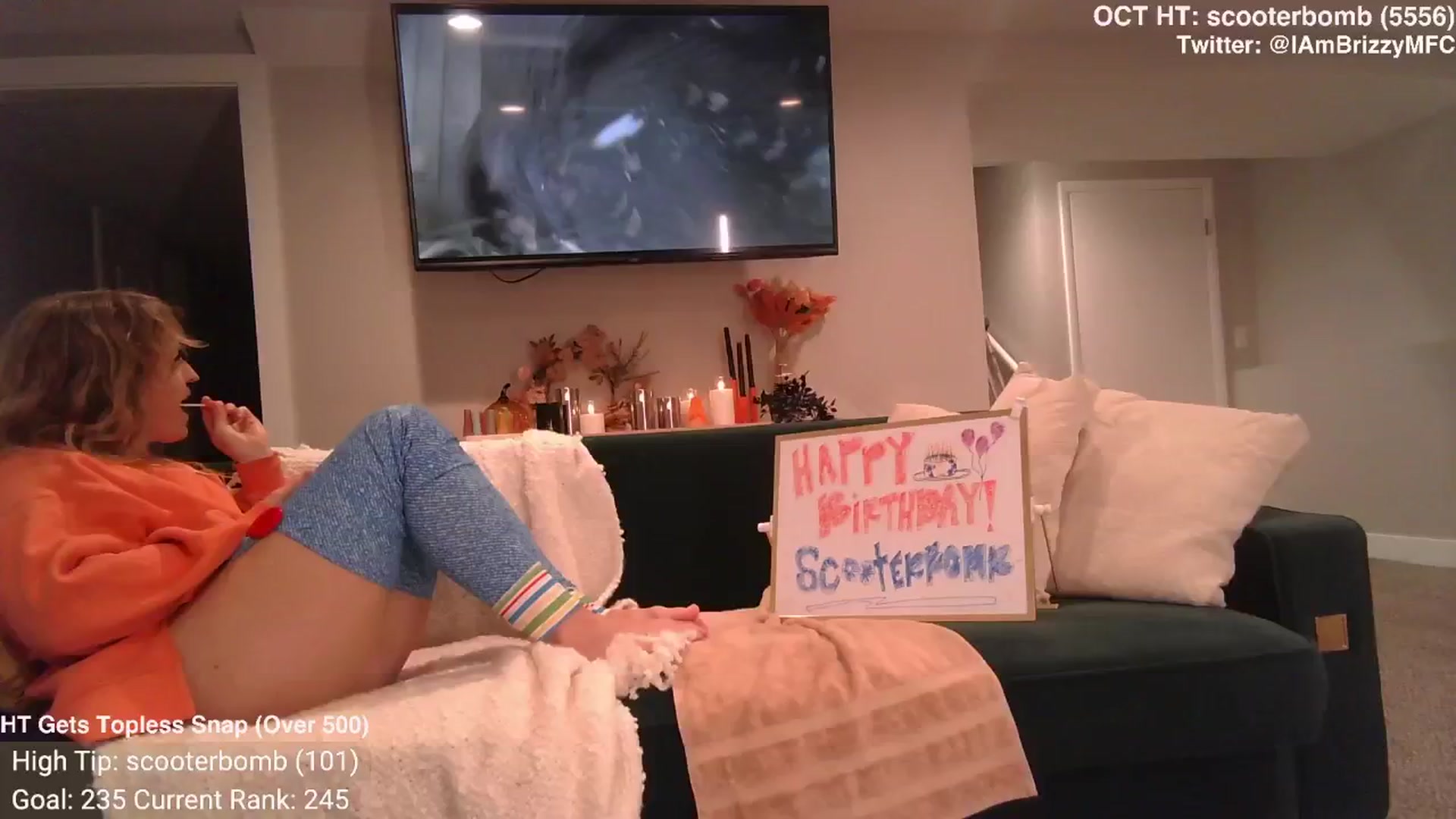 Gallery image thumbnail from Brizzy's myfreecams stream on, 10/30/2024, 03:22 image 12 of 20