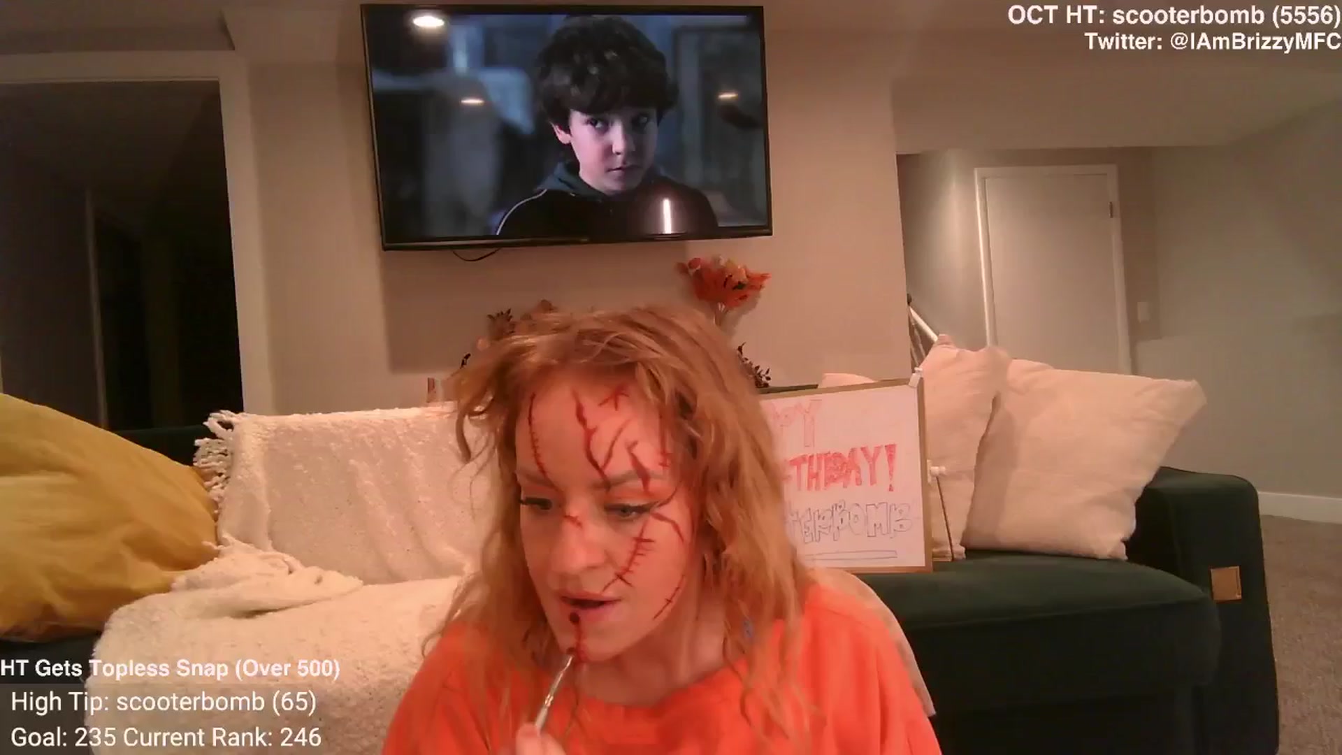 Gallery image thumbnail from Brizzy's myfreecams stream on, 10/30/2024, 03:22 image 1 of 20