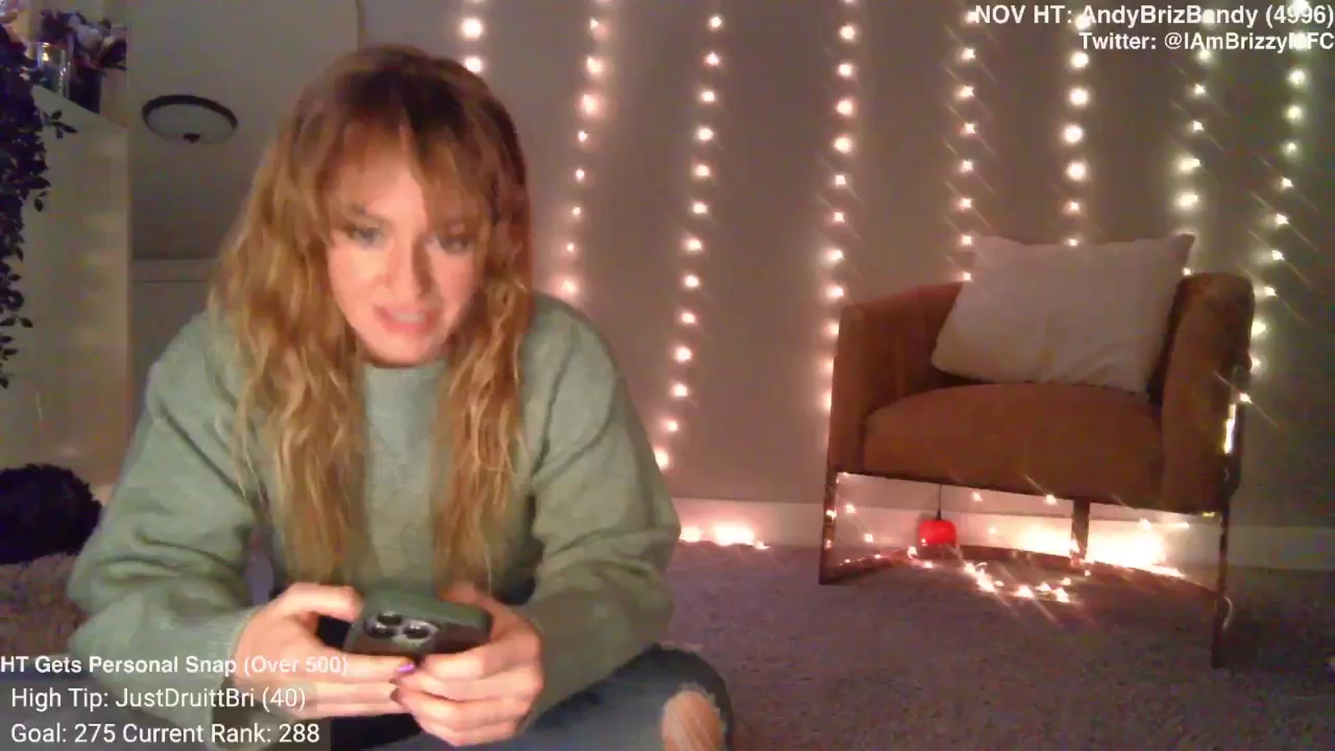Gallery image thumbnail from Brizzy's myfreecams stream on, 11/22/2024, 22:10 image 9 of 20