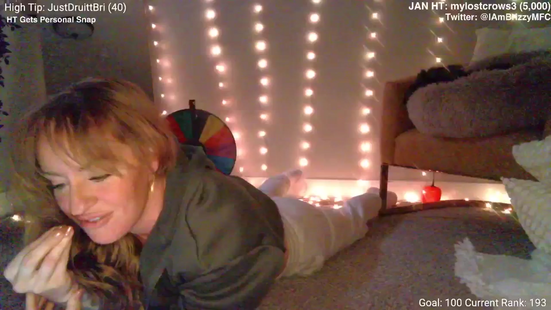 Gallery image thumbnail from Brizzy's myfreecams stream on, 01/03/2025, 18:52 image 16 of 20