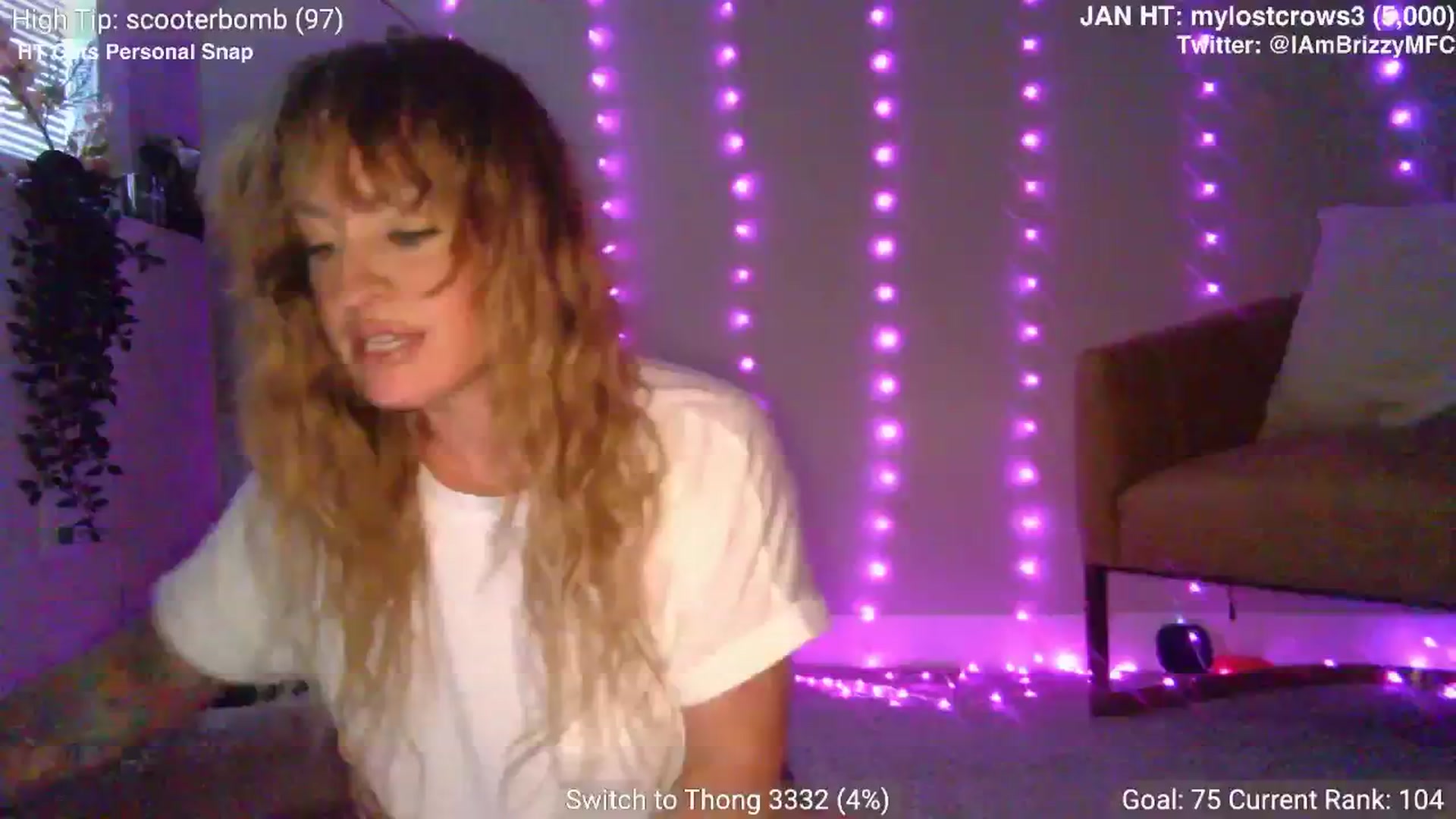 Gallery image thumbnail from Brizzy's myfreecams stream on, 01/05/2025, 19:21 image 7 of 20