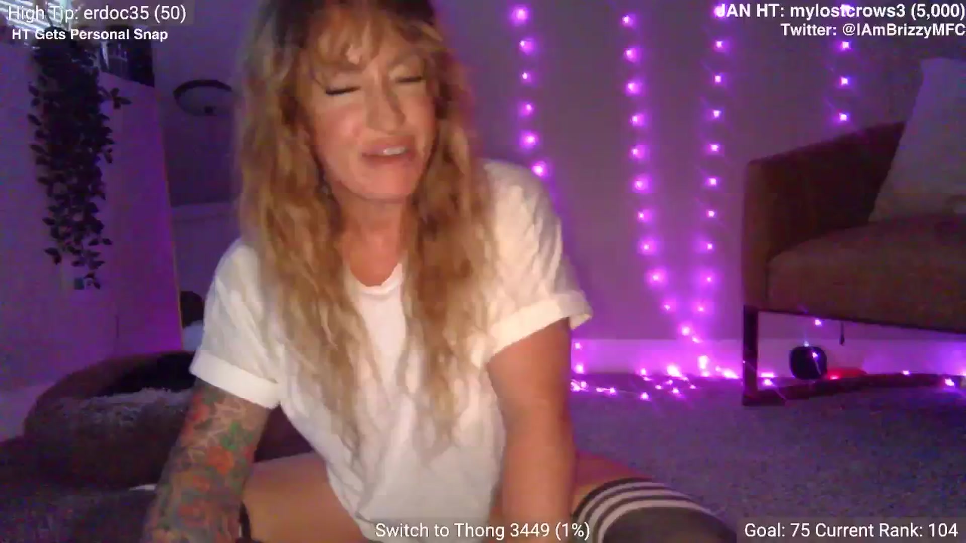 Gallery image thumbnail from Brizzy's myfreecams stream on, 01/05/2025, 19:21 image 3 of 20