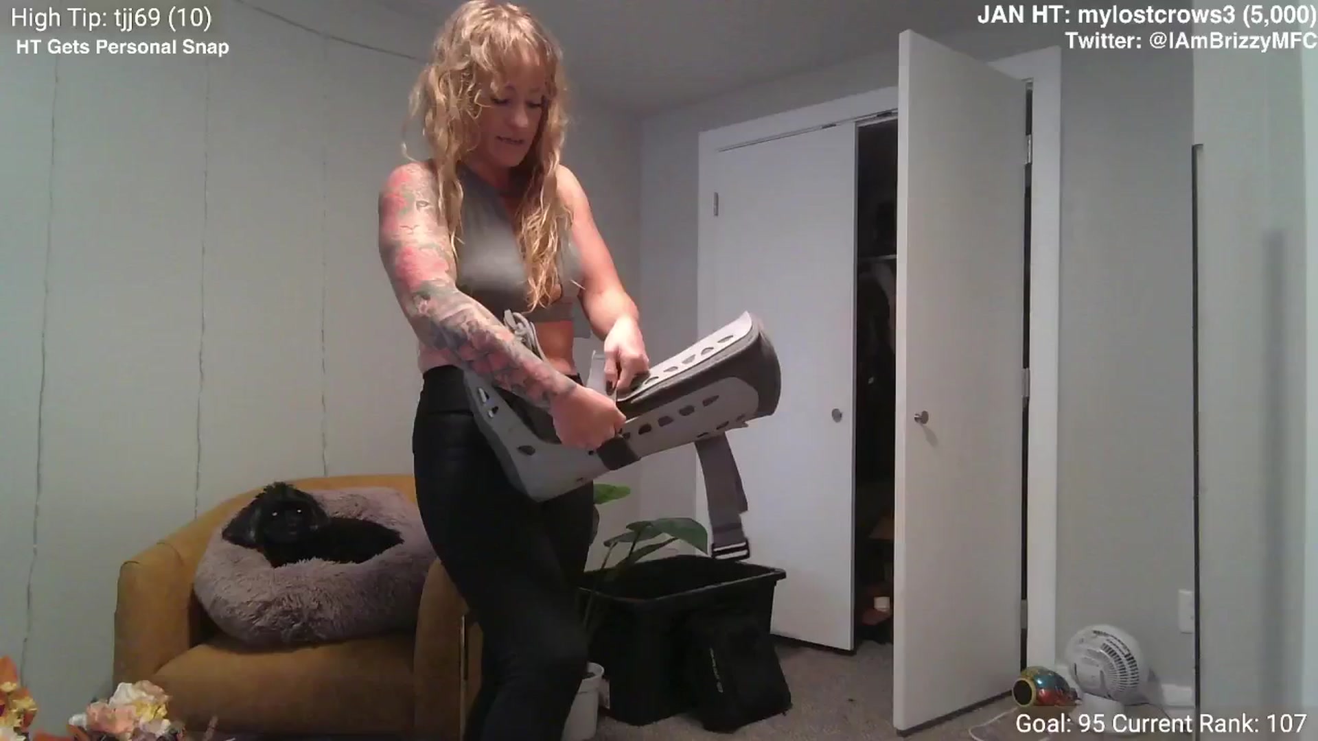 Gallery image thumbnail from Brizzy's myfreecams stream on, 01/06/2025, 17:55 image 8 of 20