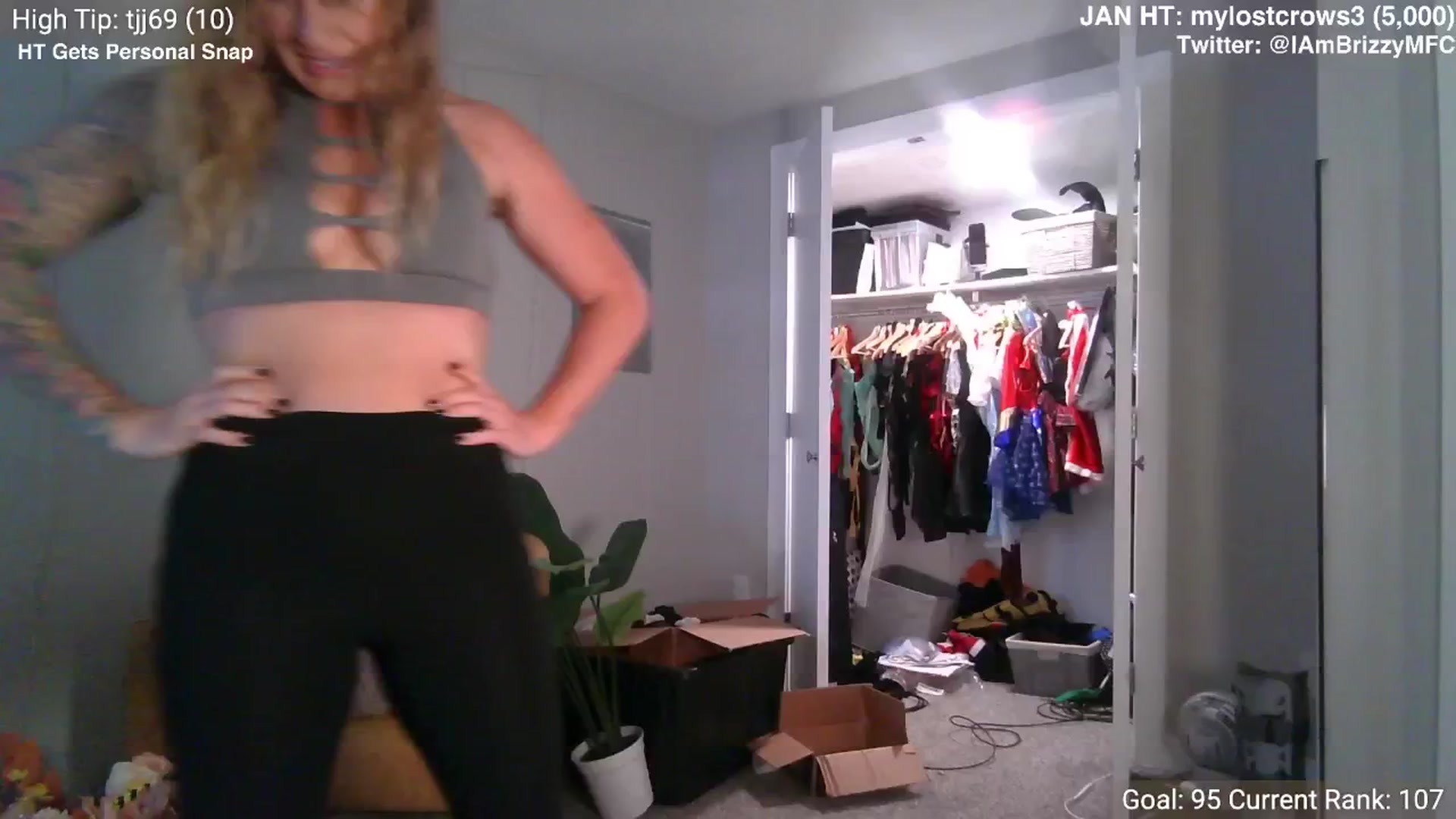 Gallery image thumbnail from Brizzy's myfreecams stream on, 01/06/2025, 17:55 image 18 of 20