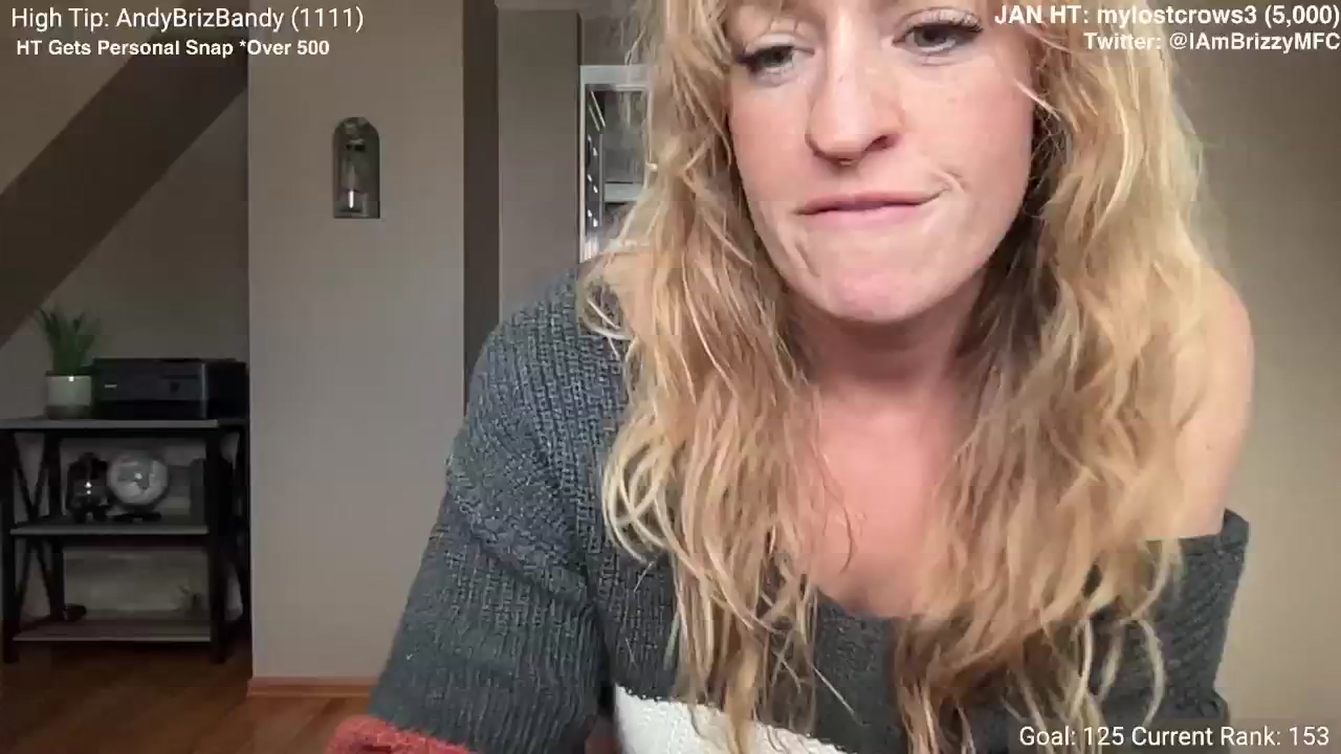 Gallery image thumbnail from Brizzy's myfreecams stream on, 01/19/2025, 22:37 image 11 of 20