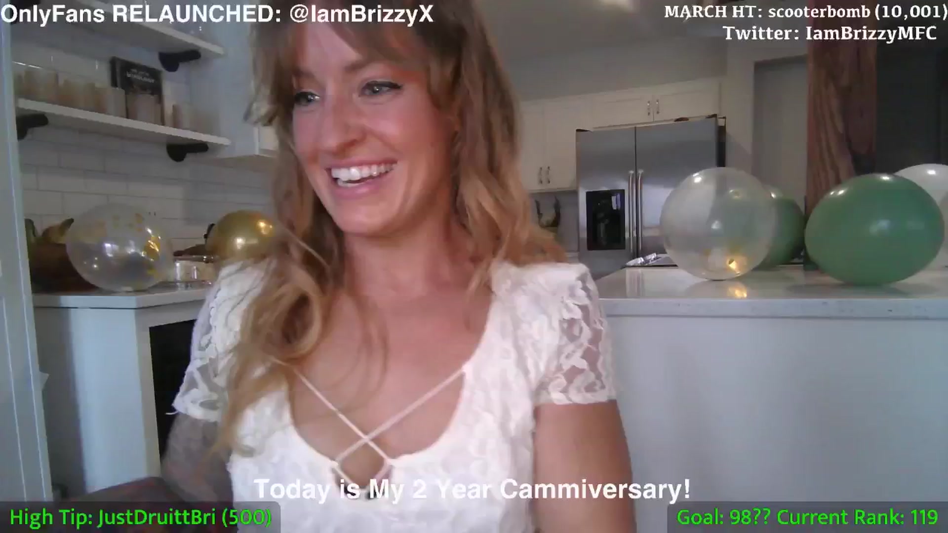 Gallery image thumbnail from Brizzy's myfreecams stream on, 03/22/2025, 18:39 image 13 of 20