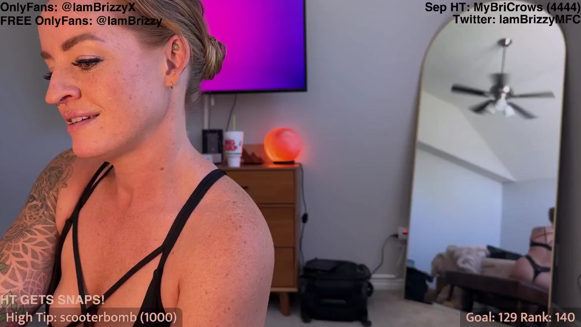 Gallery image thumbnail from Brizzy's myfreecams stream on, 09/10/2025, 20:43 image 10 of 20