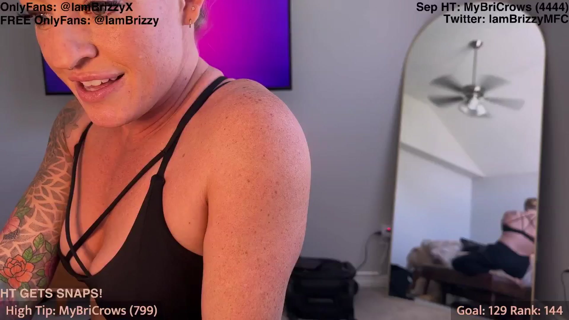 Gallery image thumbnail from Brizzy's myfreecams stream on, 09/10/2025, 20:43 image 5 of 20