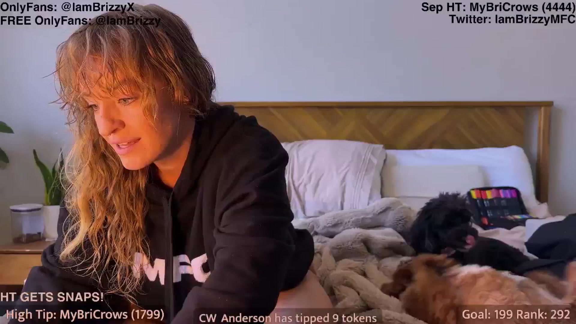 Gallery image thumbnail from Brizzy's myfreecams stream on, 09/24/2025, 21:04 image 1 of 20