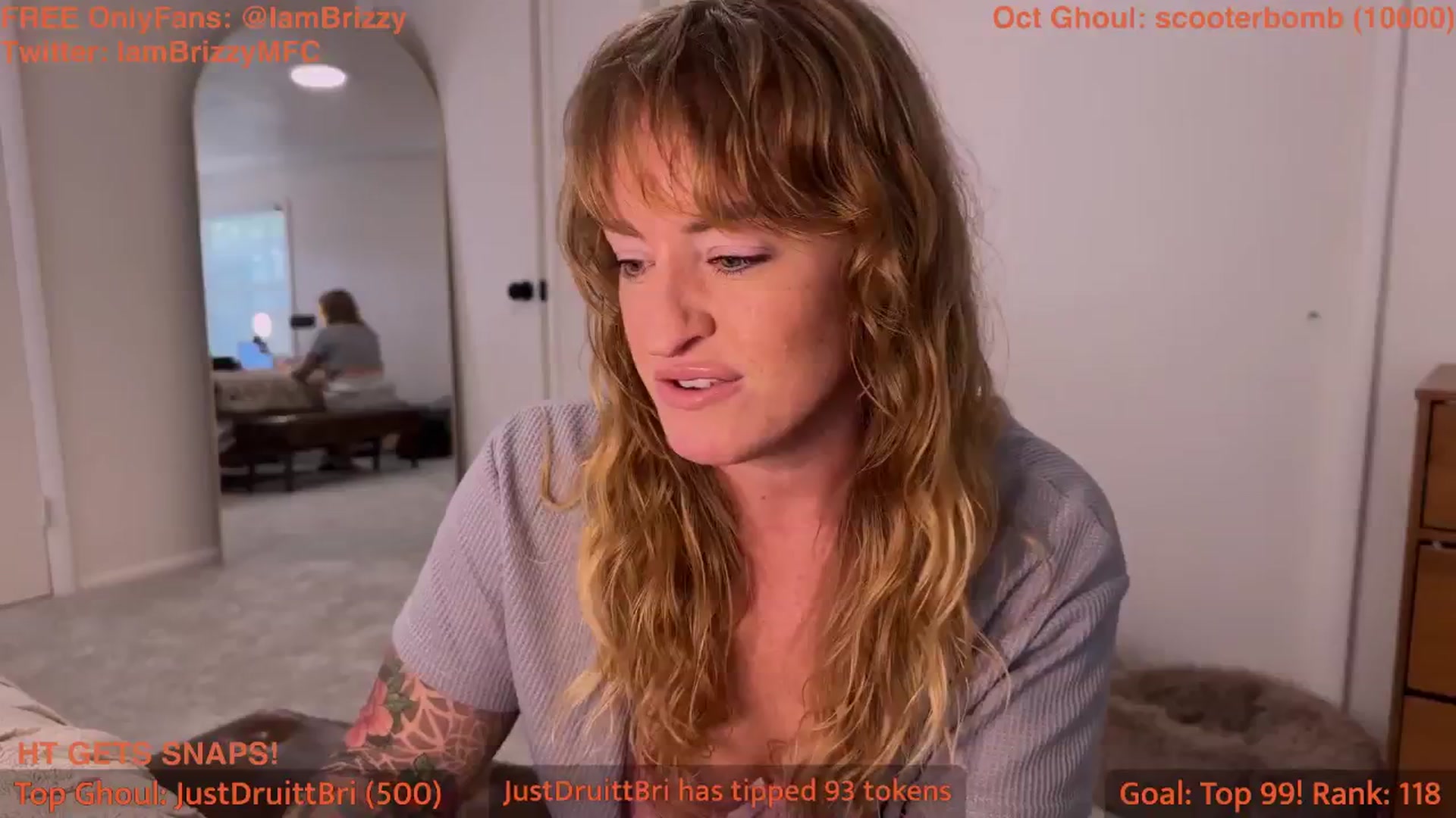 Gallery image thumbnail from Brizzy's myfreecams stream on, 10/05/2025, 18:50 image 2 of 20