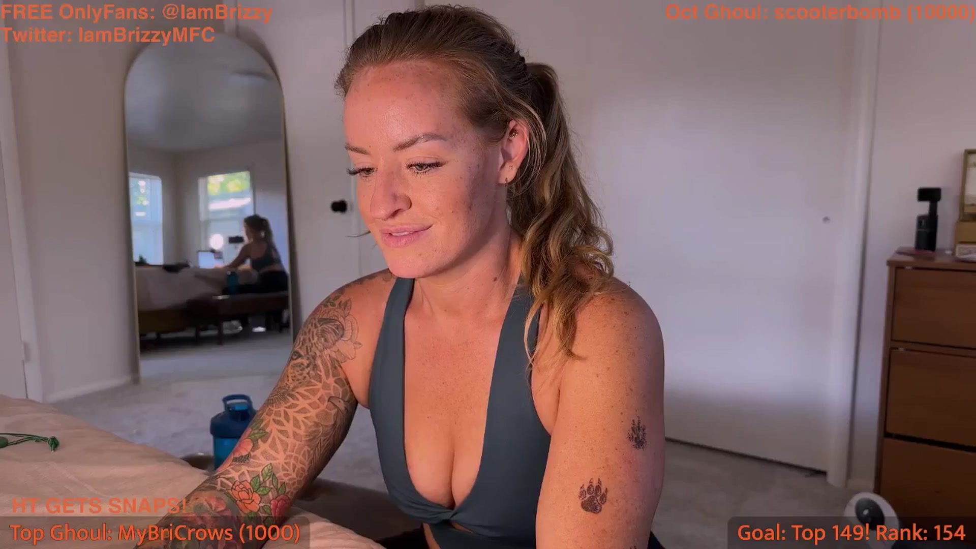 Gallery image thumbnail from Brizzy's myfreecams stream on, 10/17/2025, 21:17 image 4 of 20