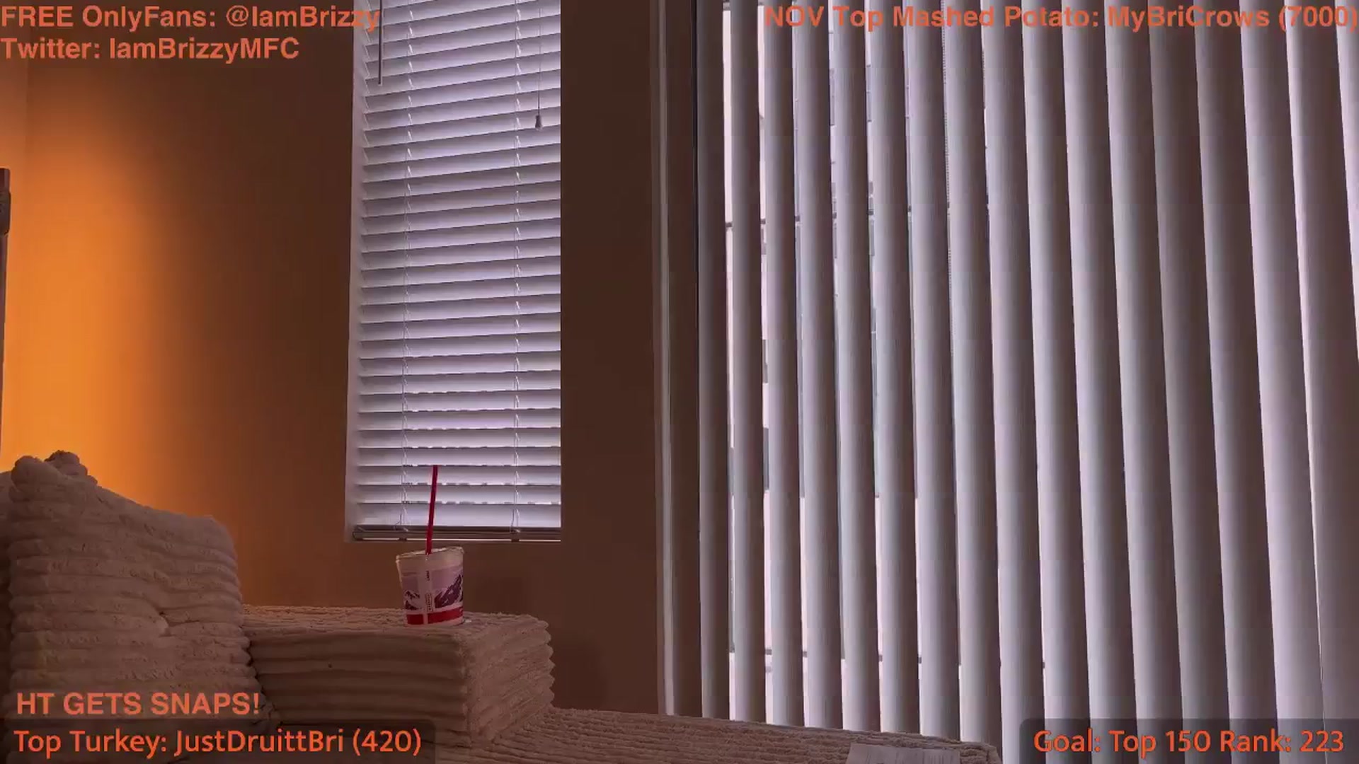 Gallery image thumbnail from Brizzy's myfreecams stream on, 11/05/2025, 21:22 image 11 of 20
