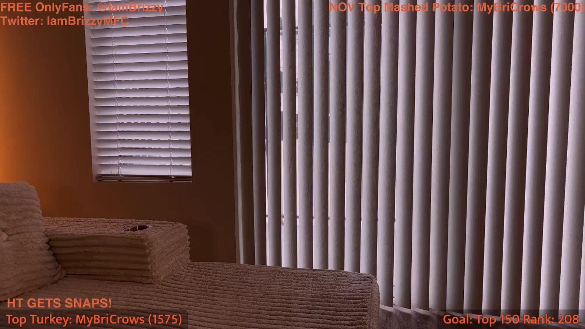 Gallery image thumbnail from Brizzy's myfreecams stream on, 11/05/2025, 21:22 image 20 of 20