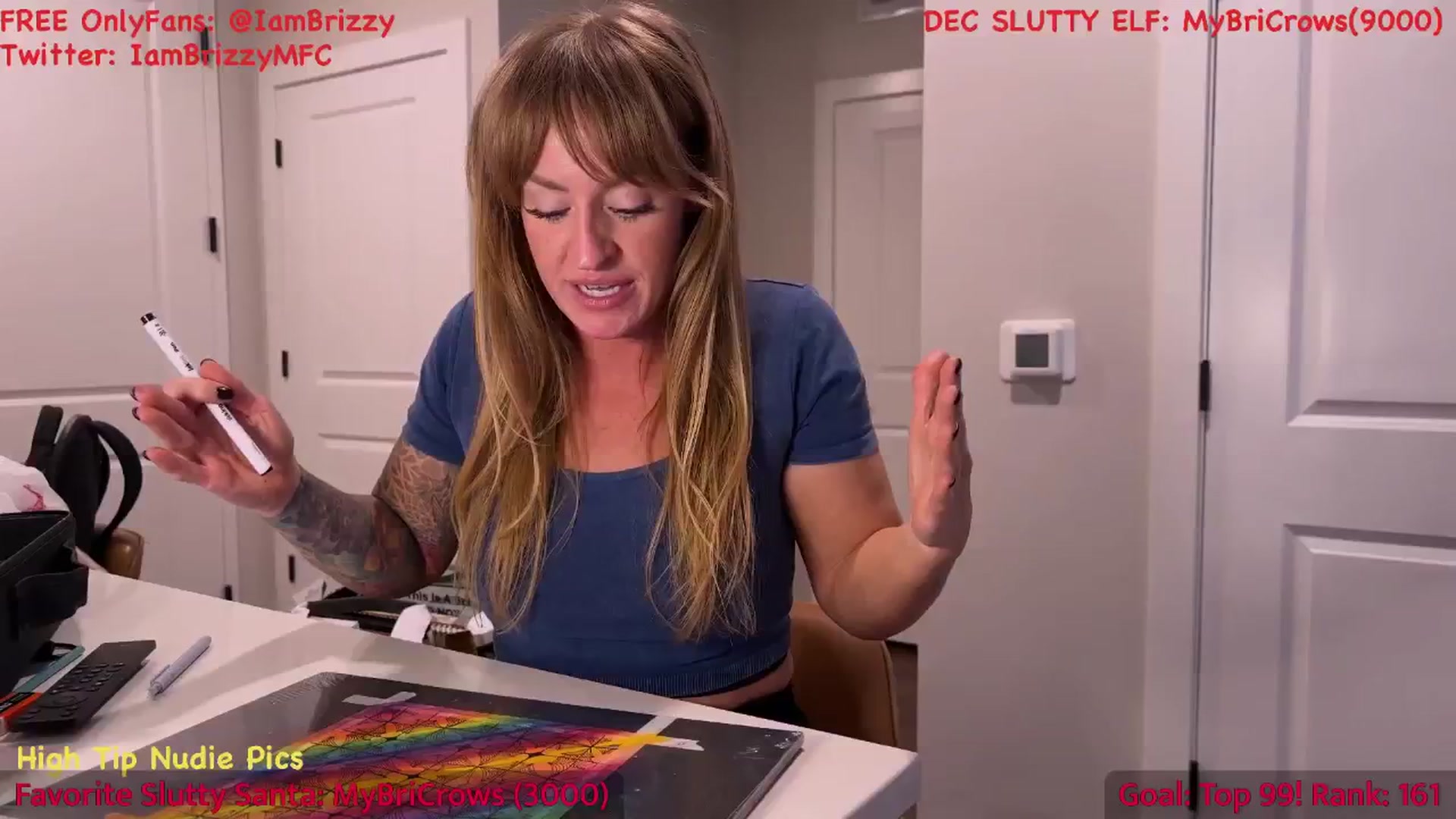 Gallery image thumbnail from Brizzy's myfreecams stream on, 12/05/2025, 22:04 image 10 of 20