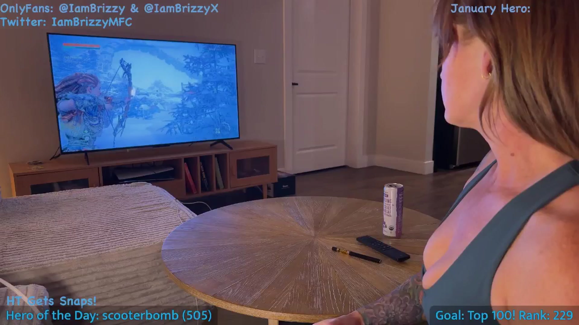 Gallery image thumbnail from Brizzy's myfreecams stream on, 01/03/2026, 03:44 image 17 of 20