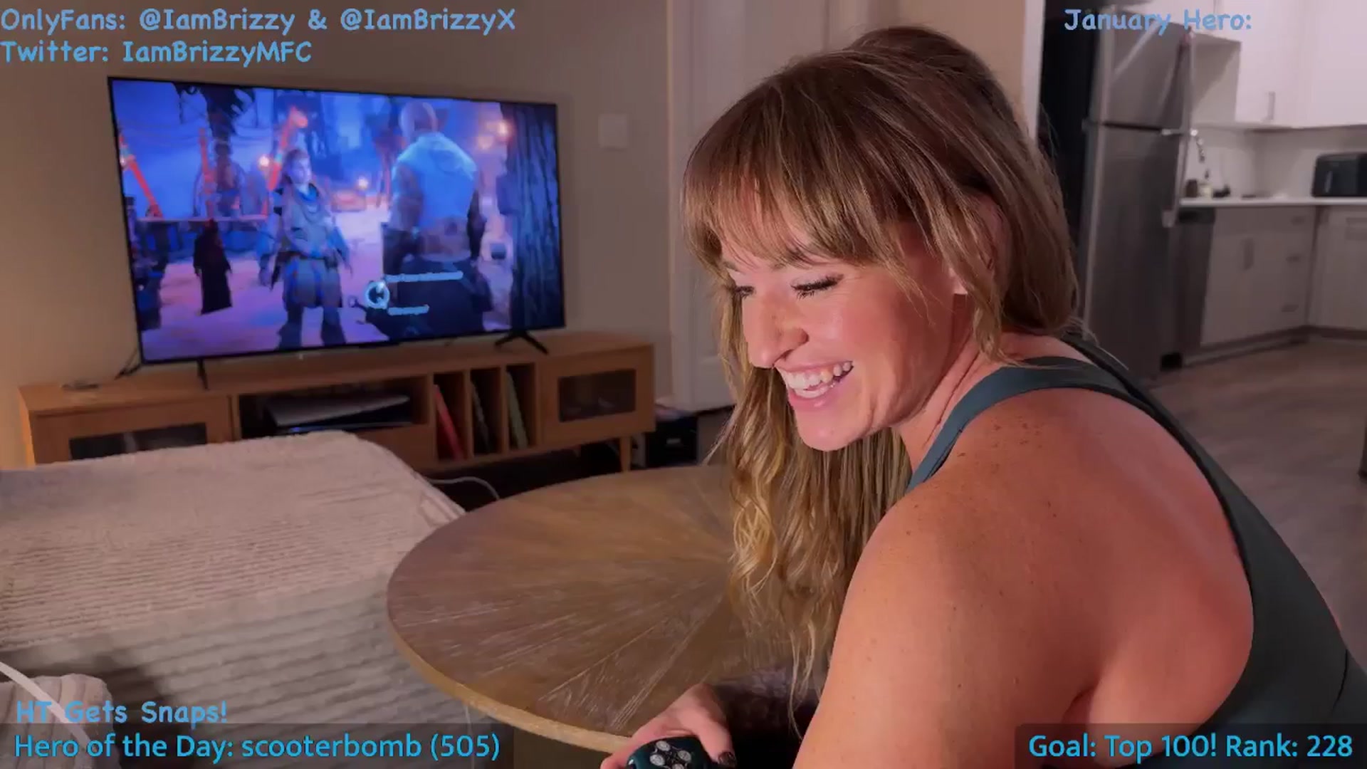 Gallery image thumbnail from Brizzy's myfreecams stream on, 01/03/2026, 03:44 image 10 of 20