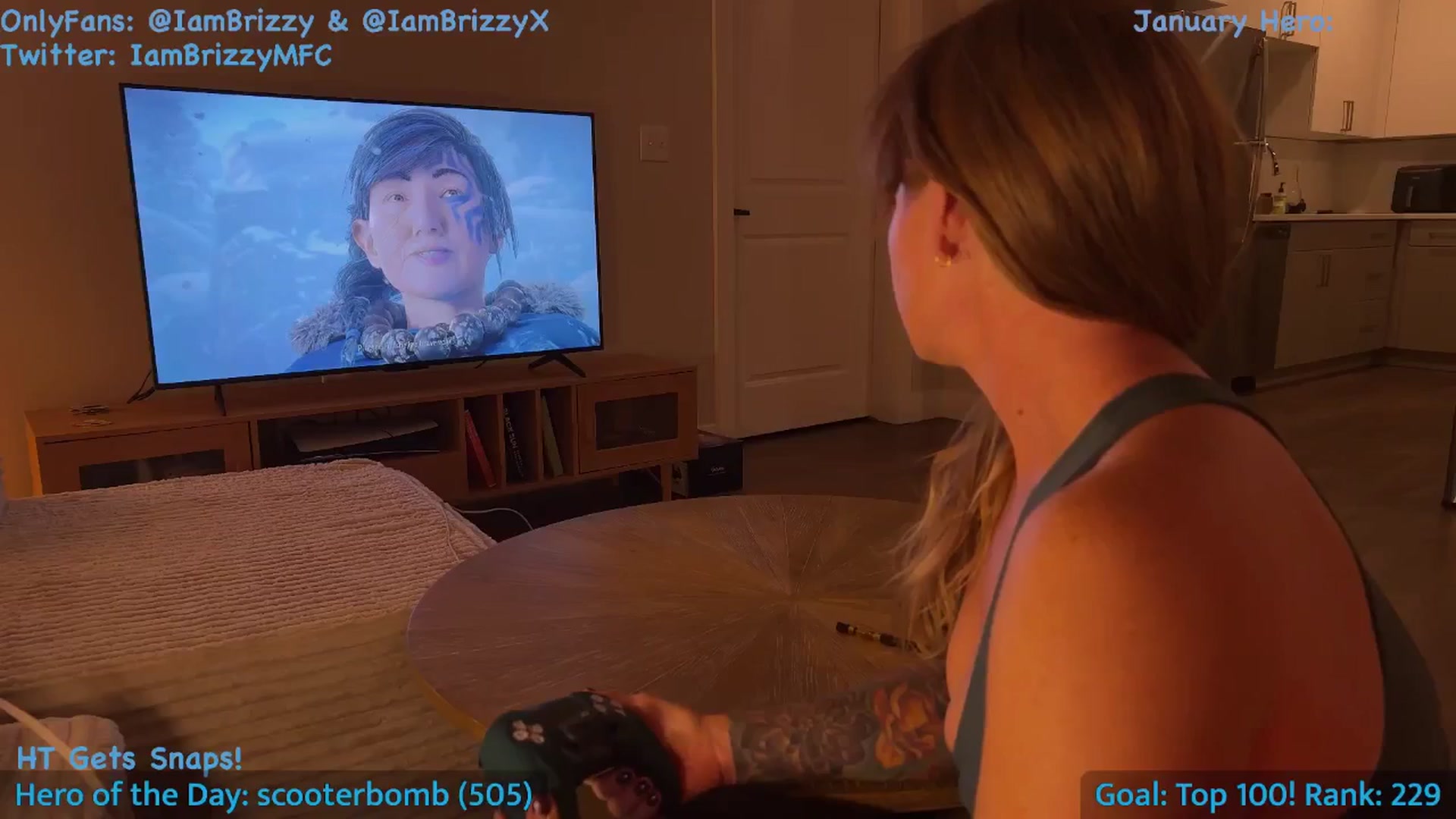 Gallery image thumbnail from Brizzy's myfreecams stream on, 01/03/2026, 03:44 image 16 of 20