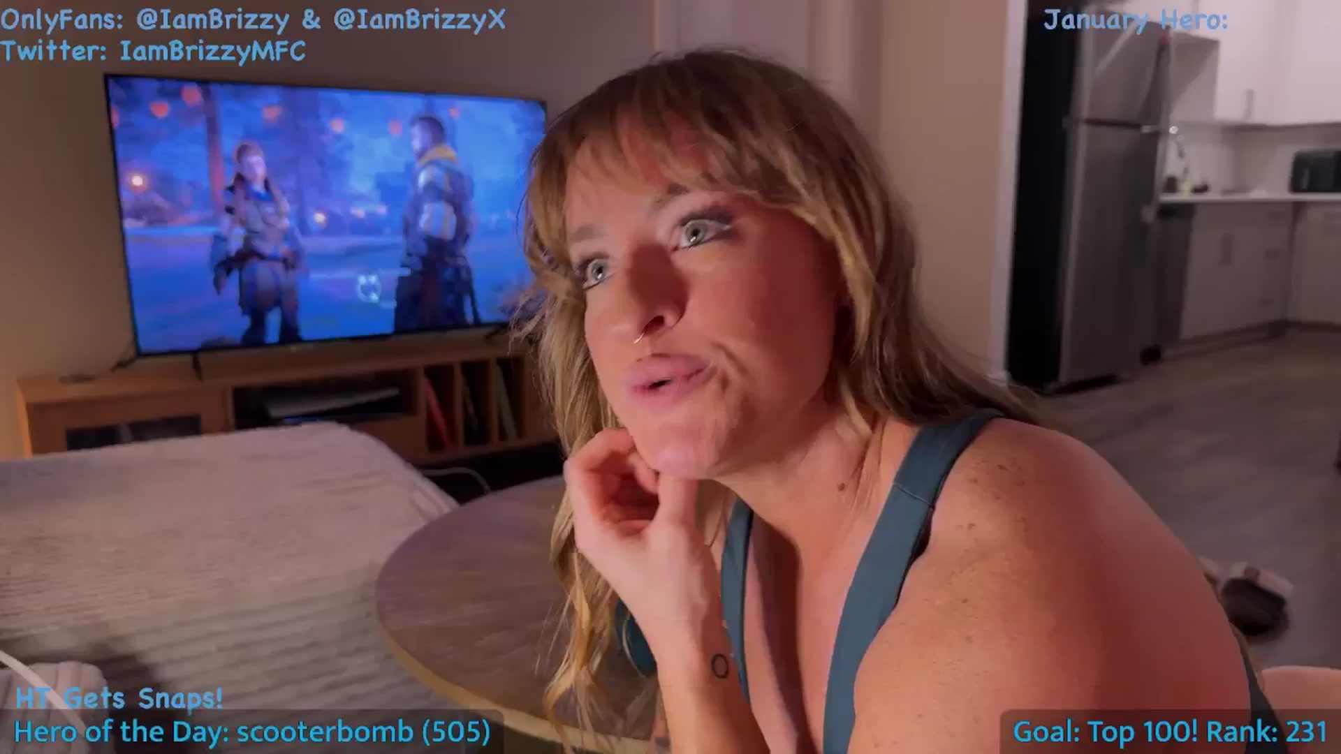 Gallery image thumbnail from Brizzy's myfreecams stream on, 01/03/2026, 03:44 image 6 of 20