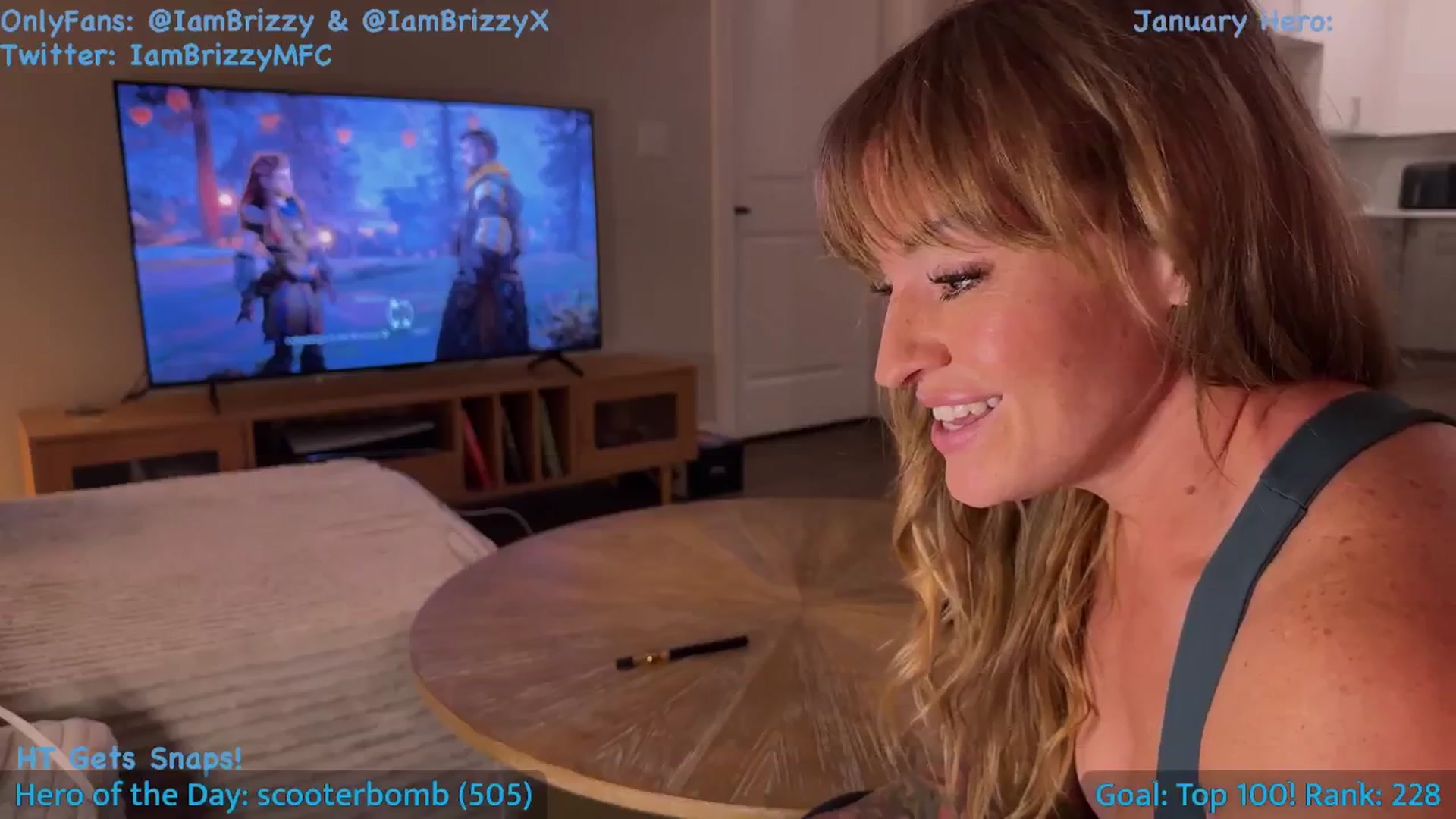 Gallery image thumbnail from Brizzy's myfreecams stream on, 01/03/2026, 03:44 image 7 of 20