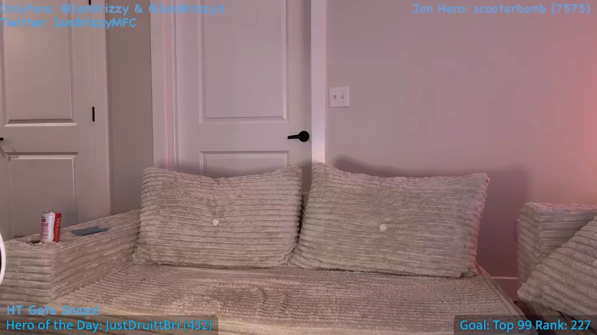 Gallery image thumbnail from Brizzy's myfreecams stream on, 01/17/2026, 24:23 image 17 of 20