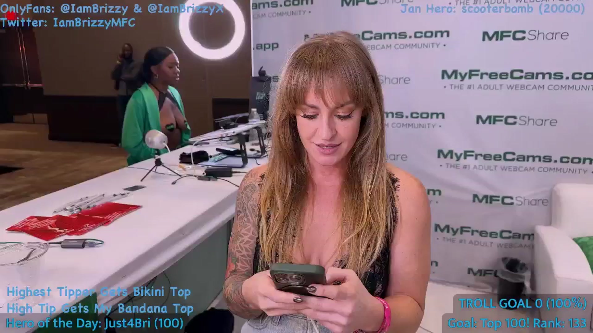 Gallery image thumbnail from Brizzy's myfreecams stream on, 01/24/2026, 23:54 image 7 of 20